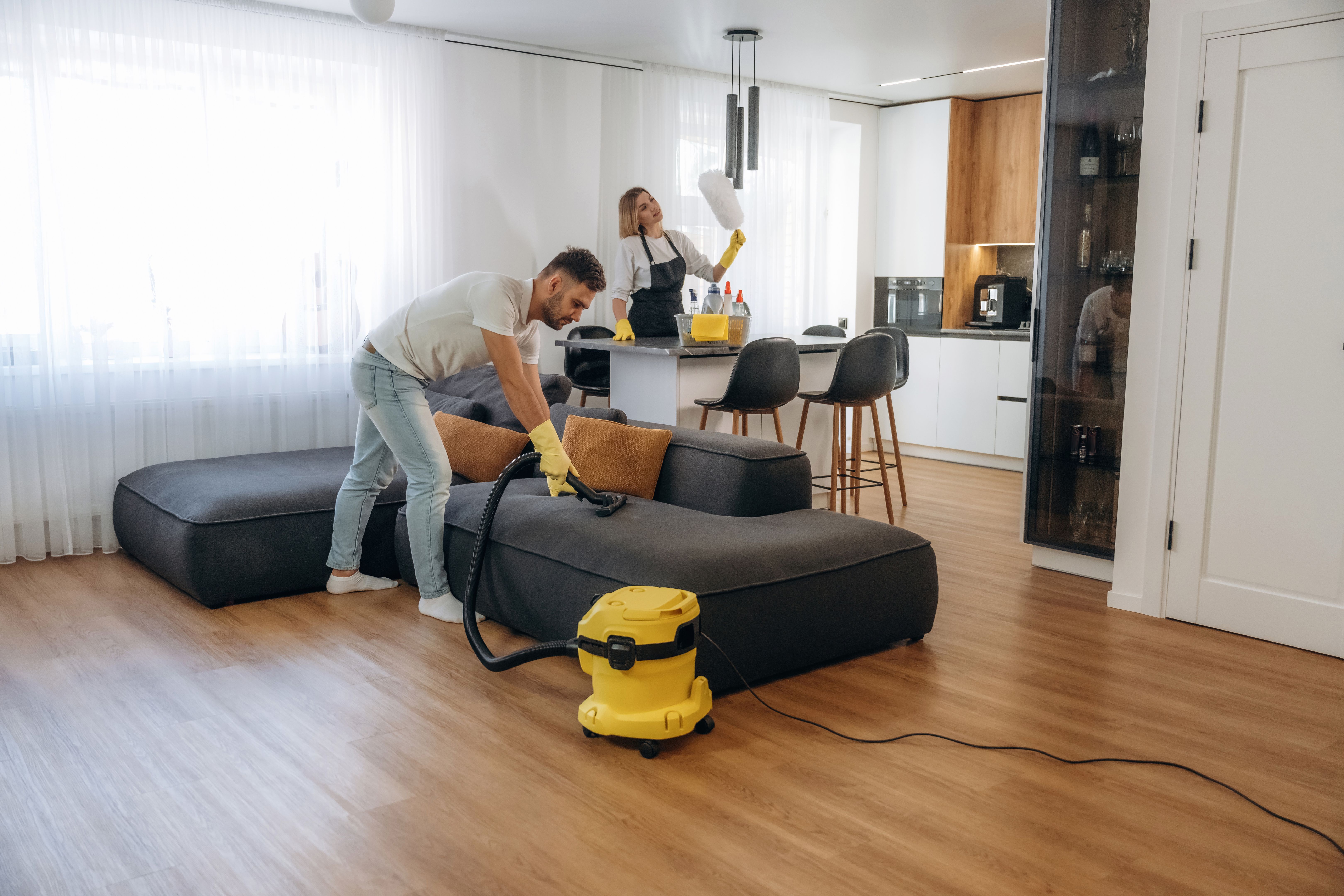 home interior cleaning