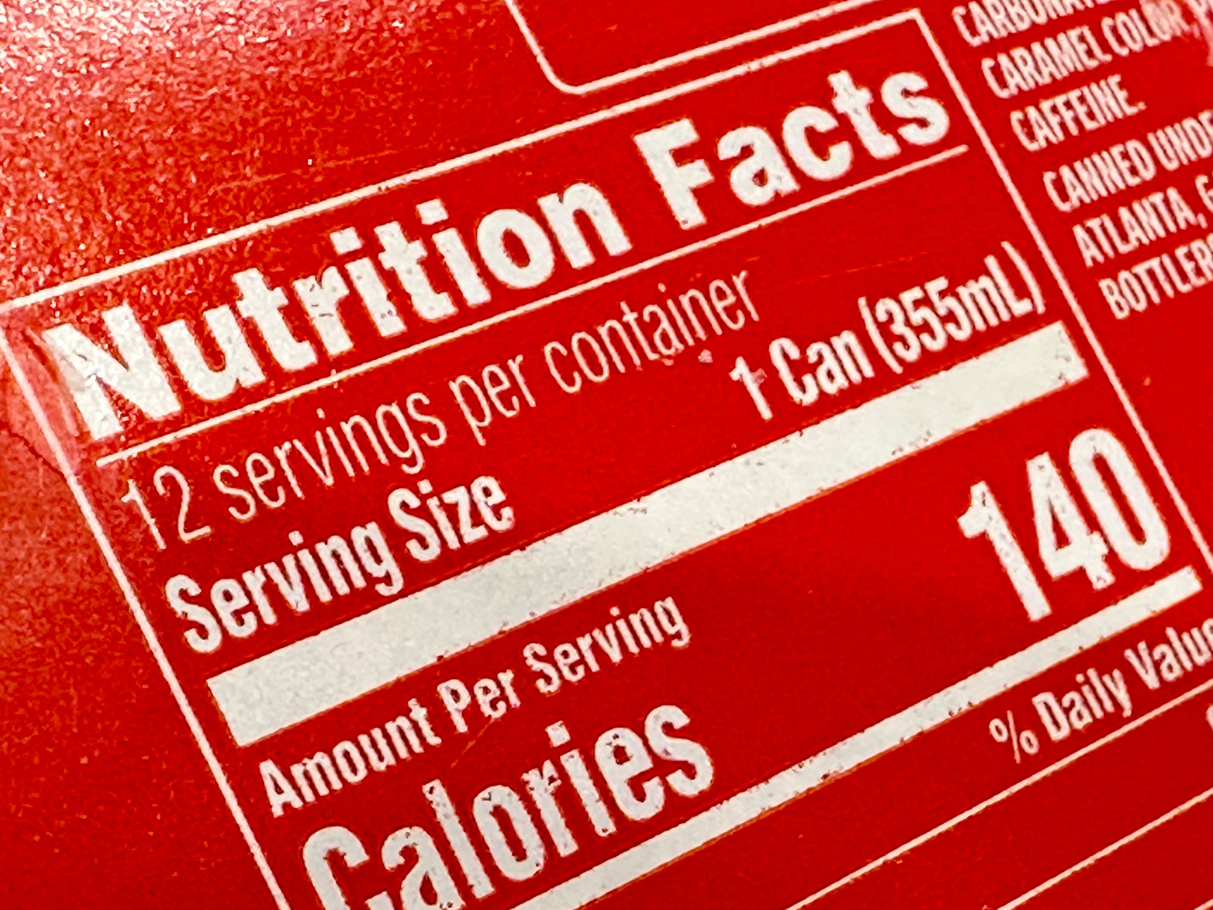 nutritional comparison