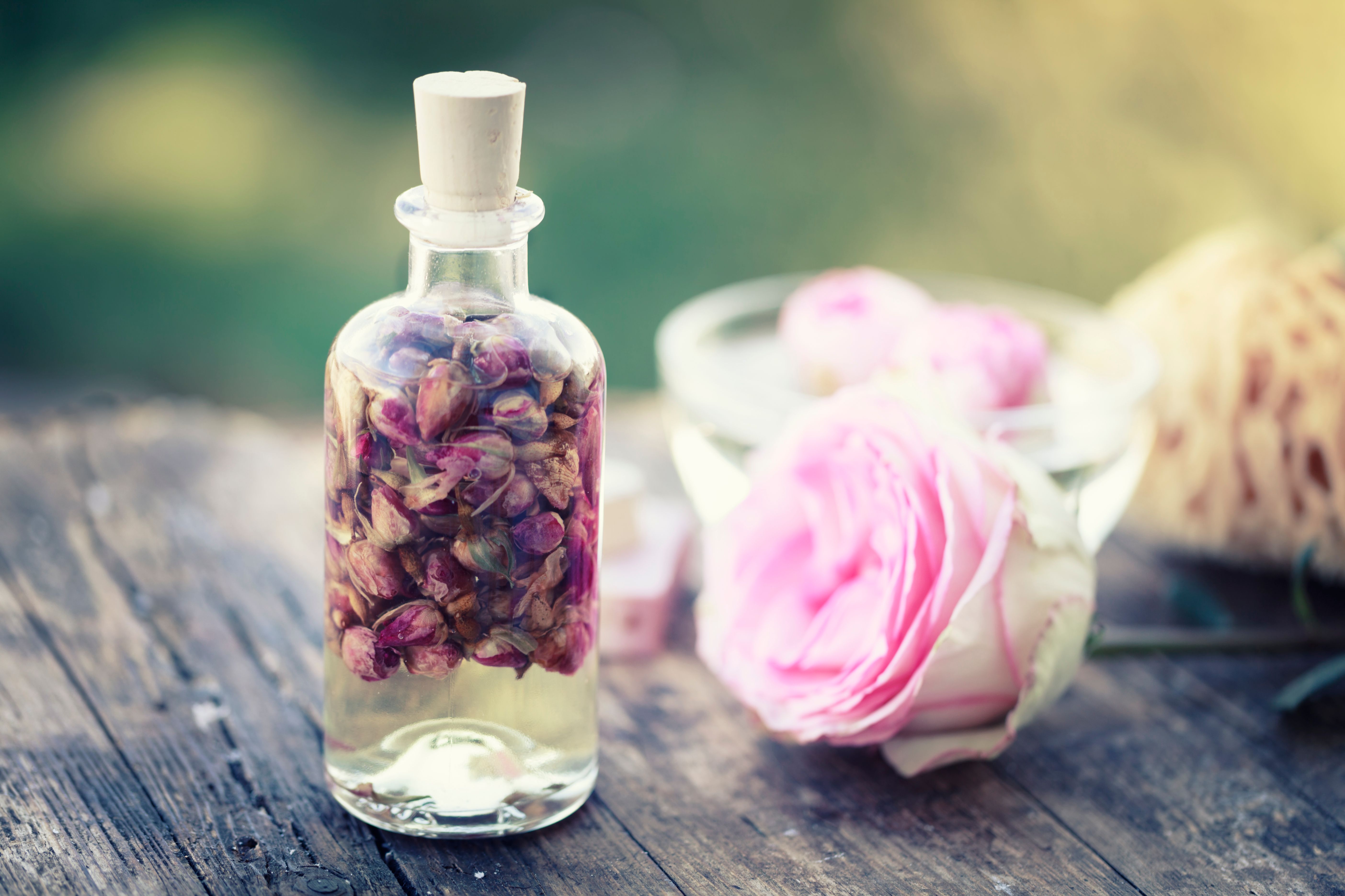 aromatherapy rose massage oil