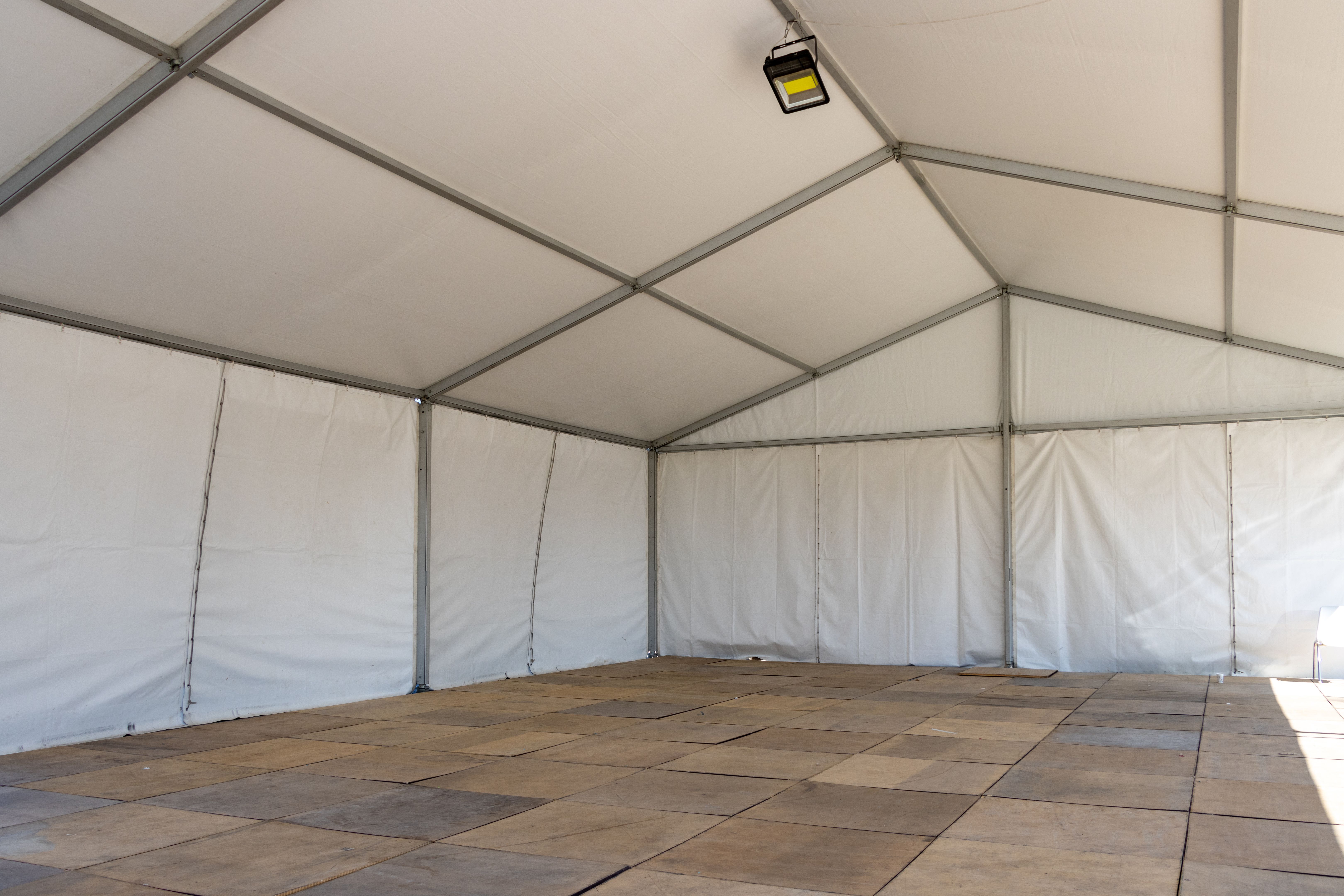 luxury tent interior