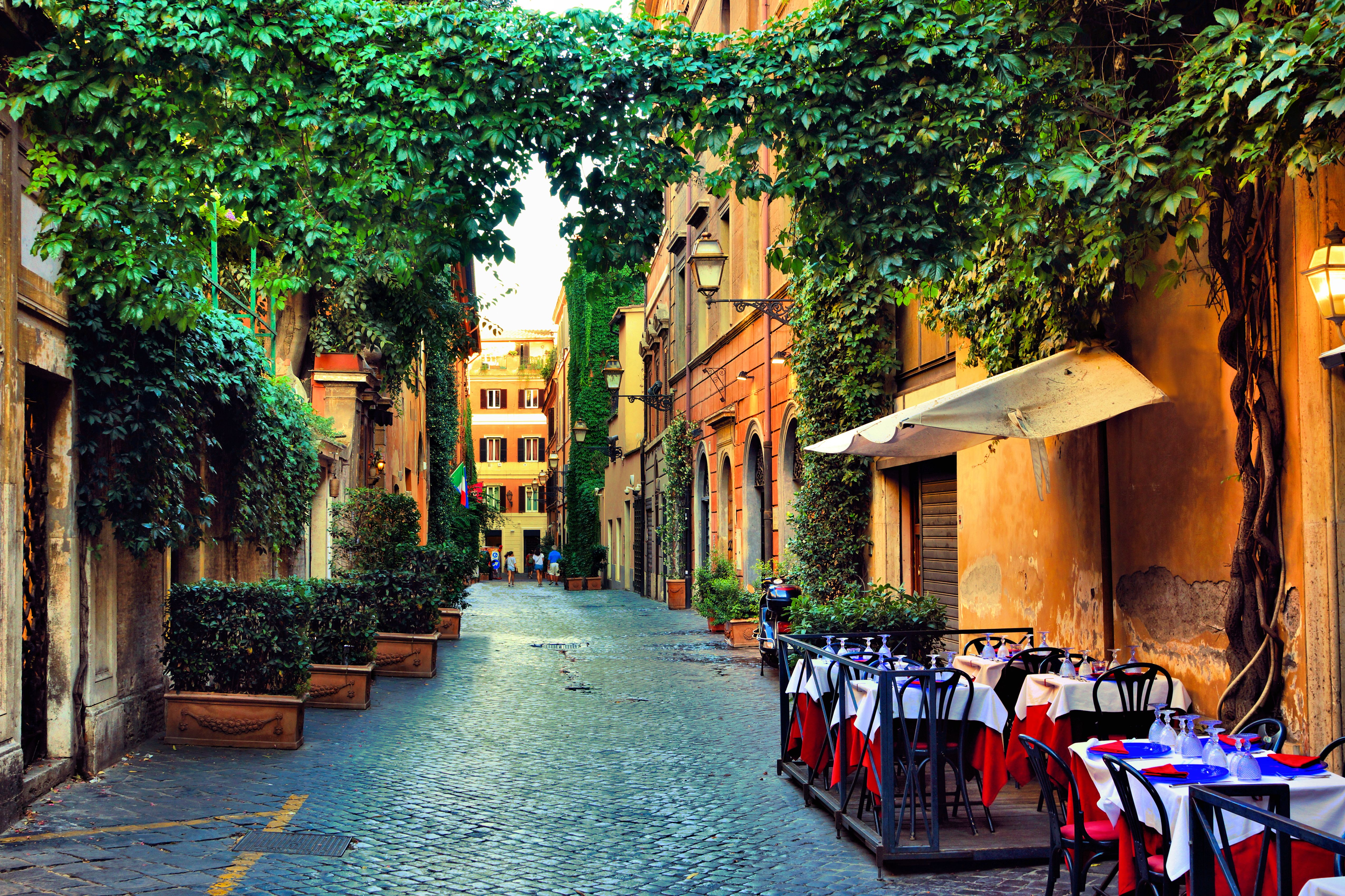 trastevere streets