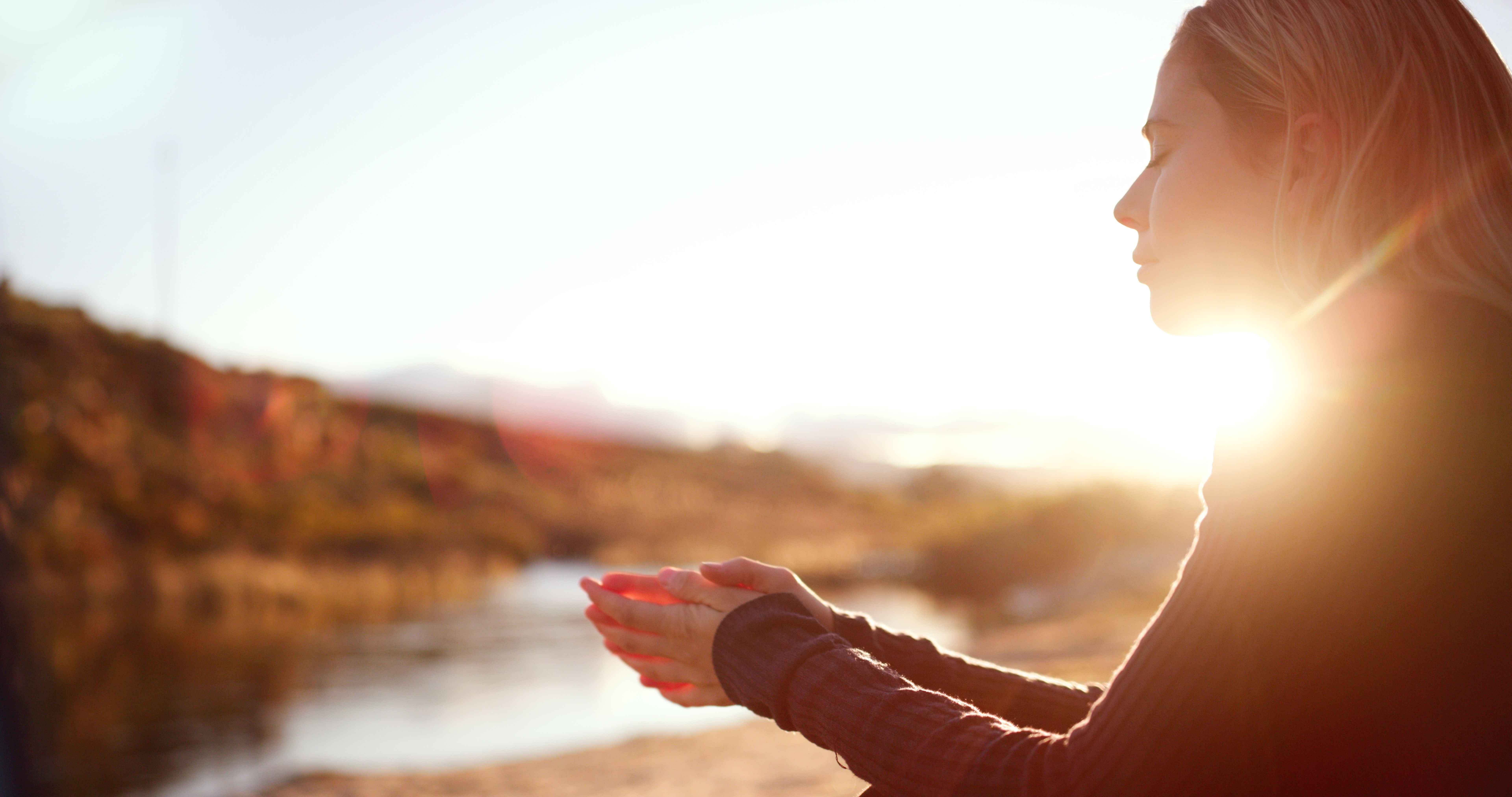 Relax, peace and freedom with woman in nature for environment, mental health and mindset. Light, sunset and wellness with female person in outdoors for breathing, spiritual and mindfulness Relax, peace and freedom with woman in nature for environment, mental health and mindset. Light, sunset and wellness with female person in outdoors for breathing, spiritual and mindfulness