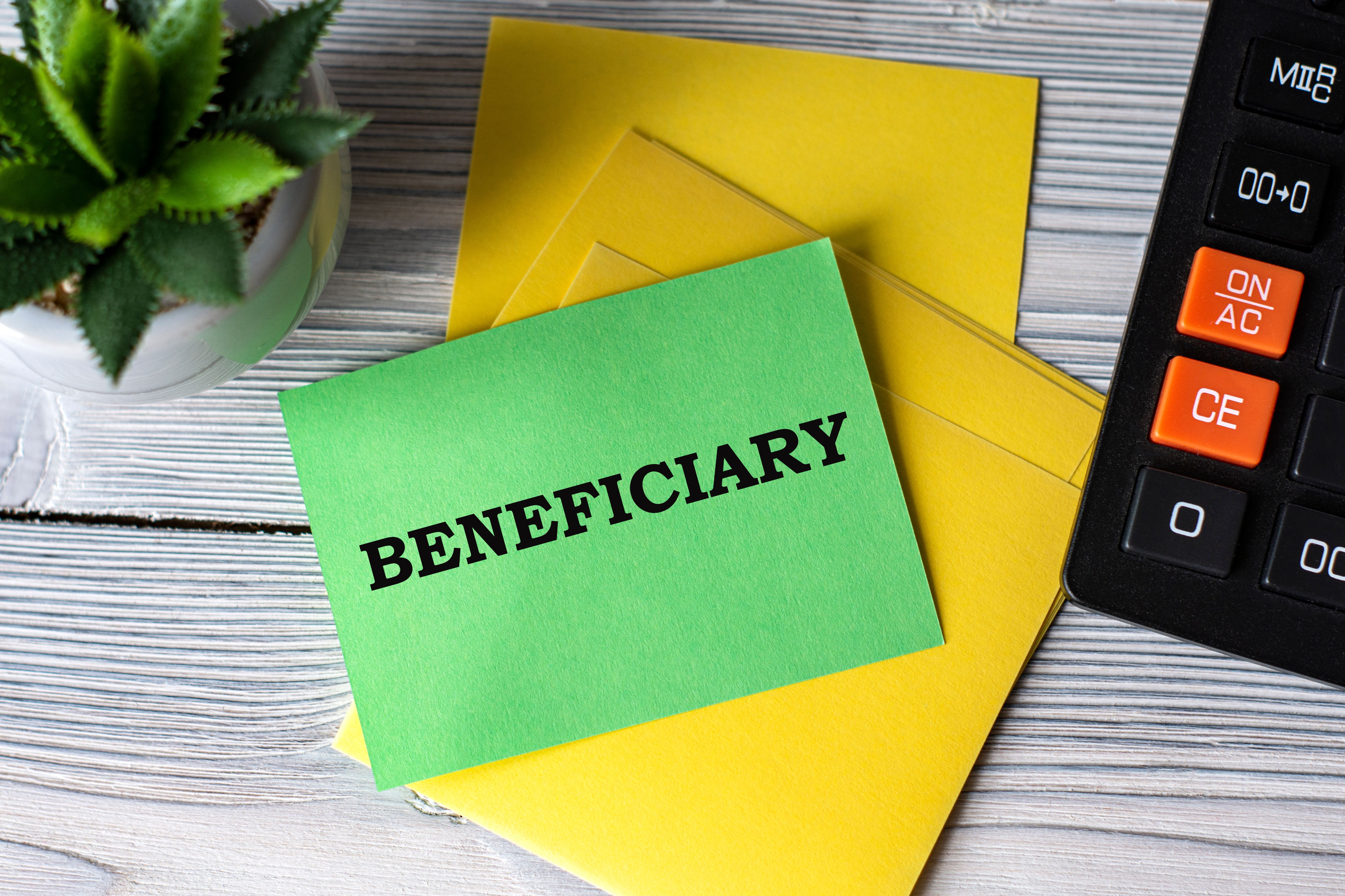 beneficiary designation