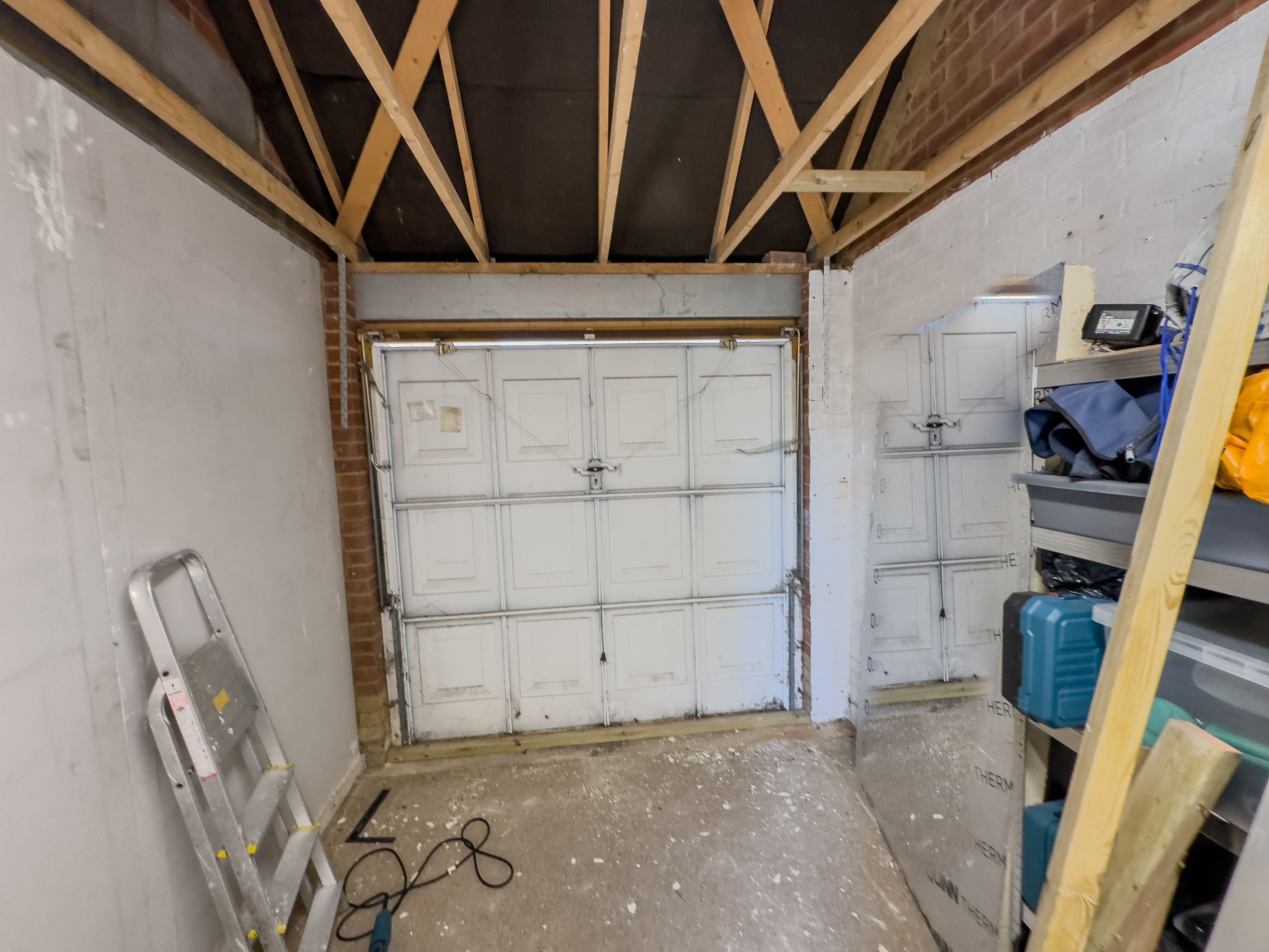 Garage stripped out