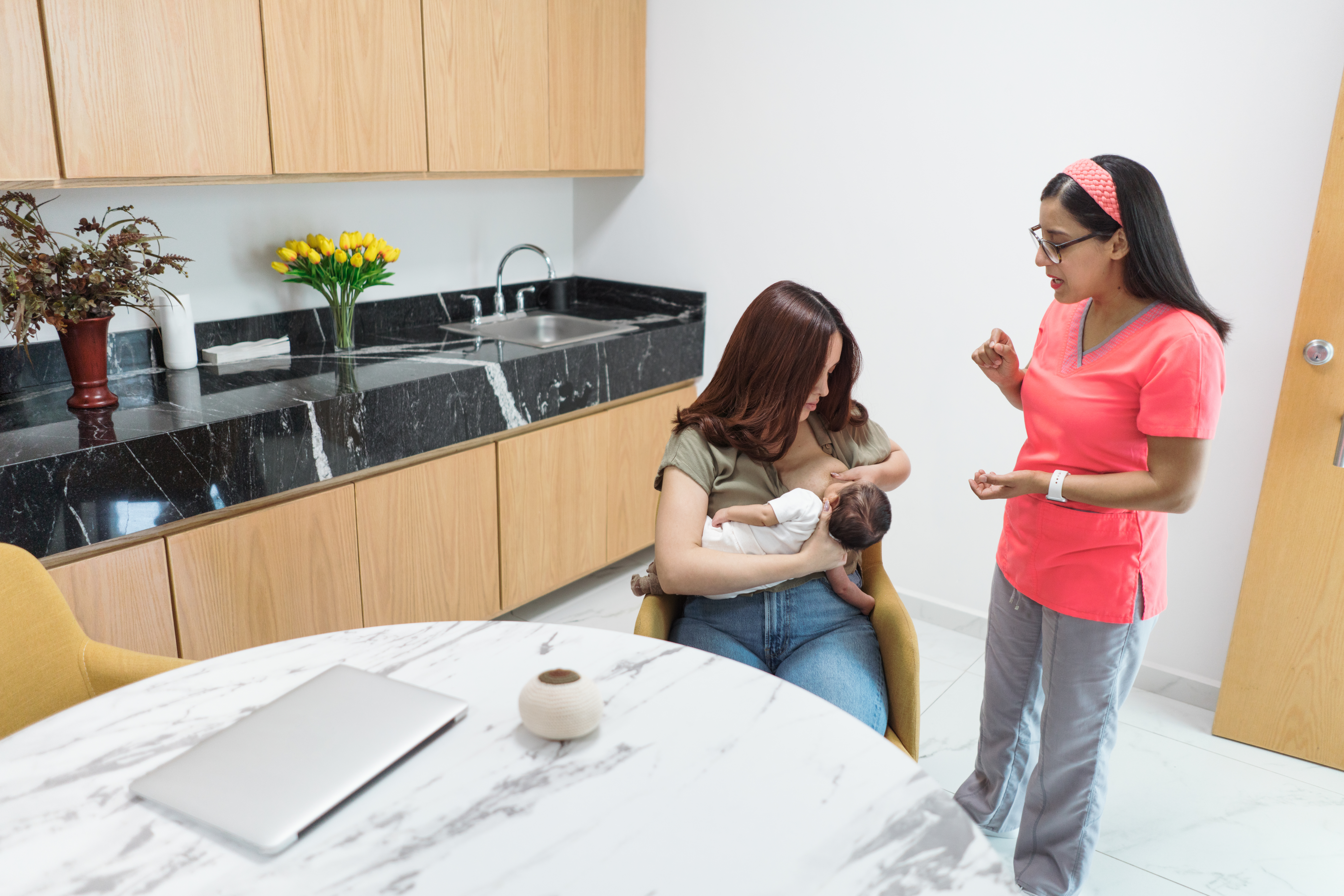 Mother breastfeeding