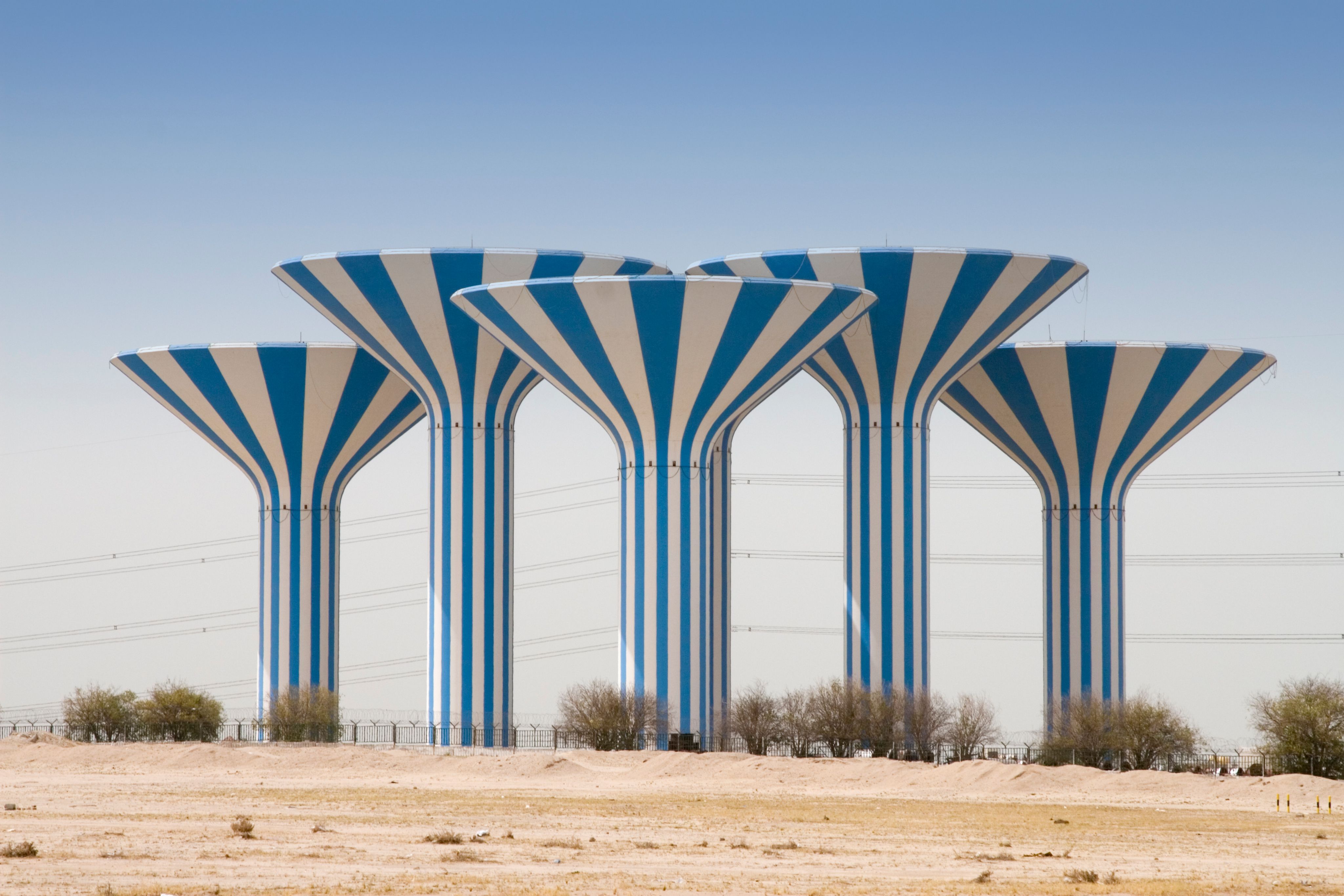 Kuwait watertowers