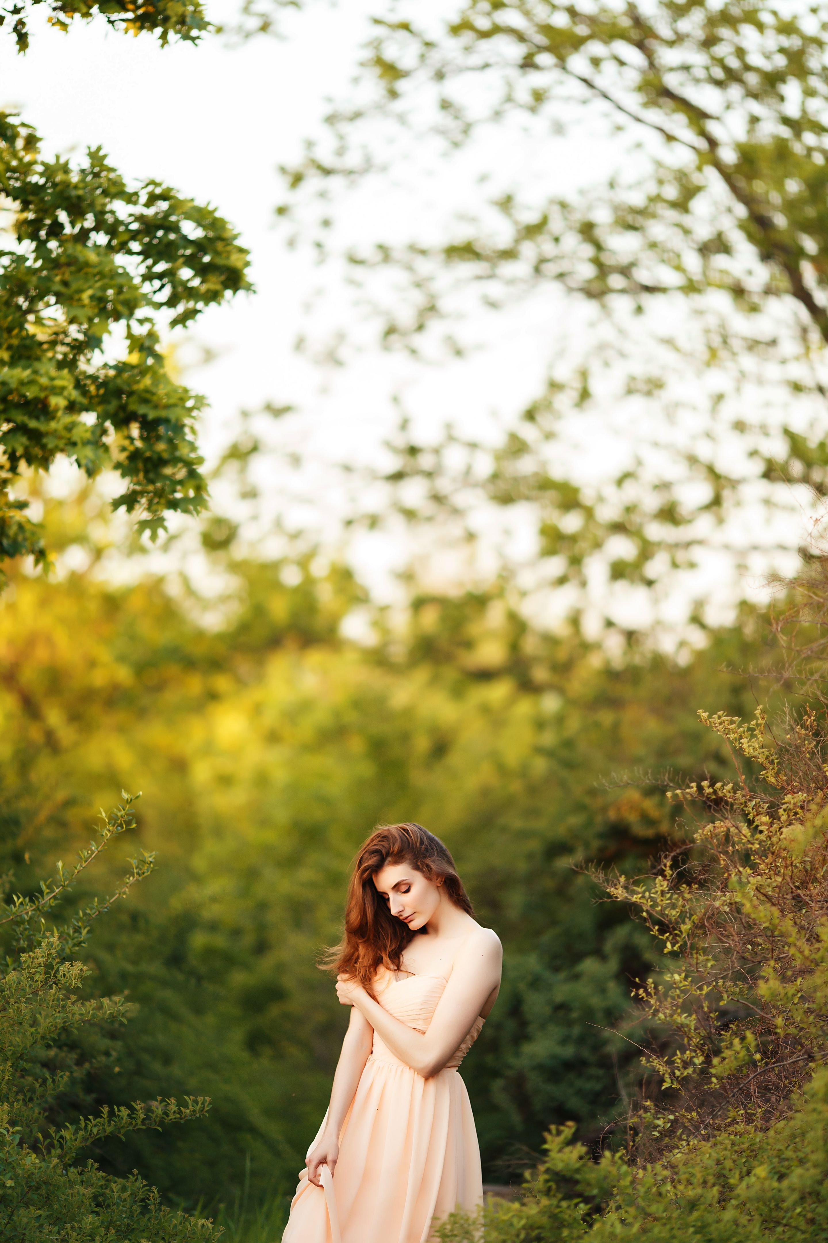 outdoor boudoir session