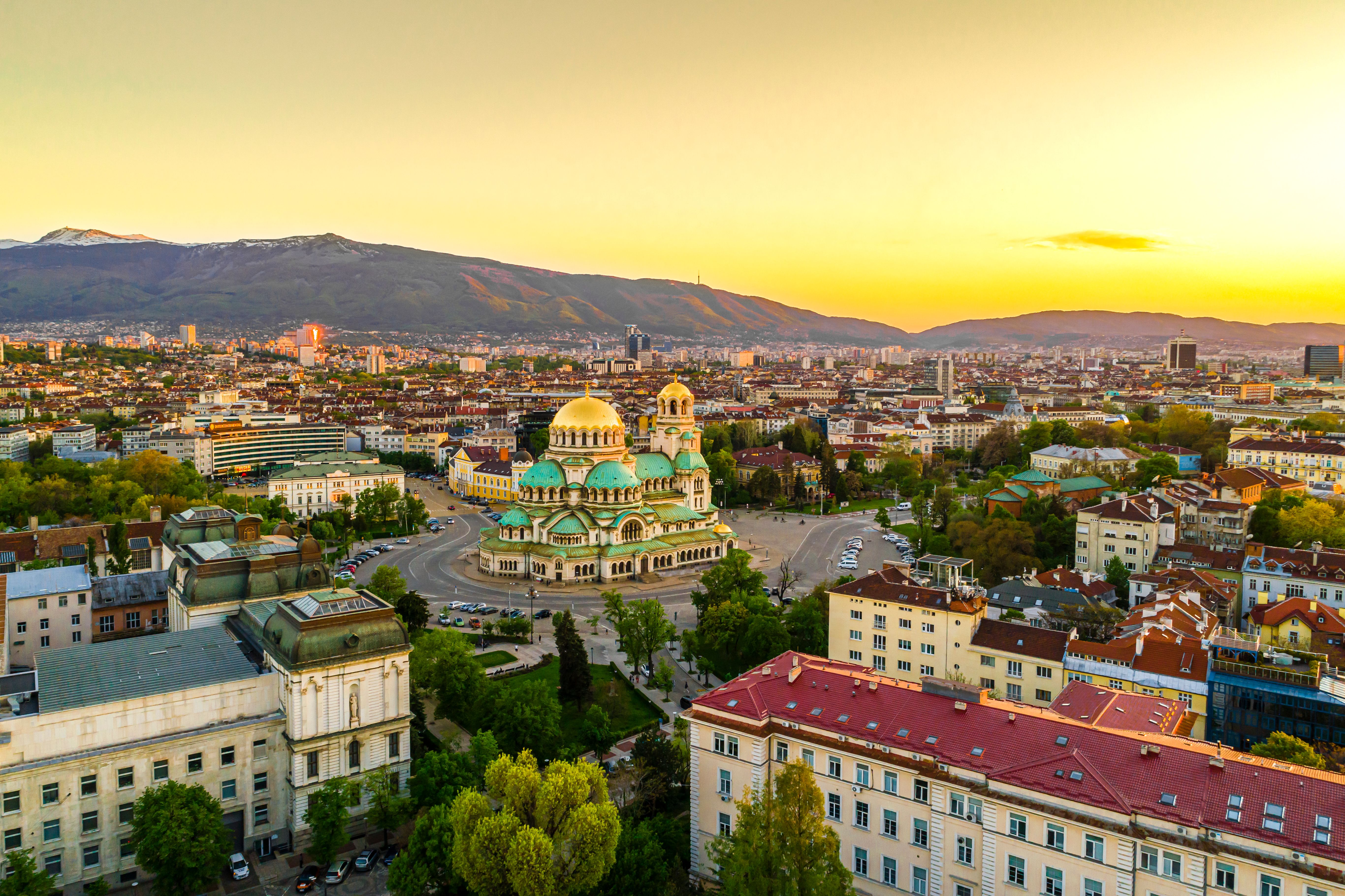sofia cityscape
