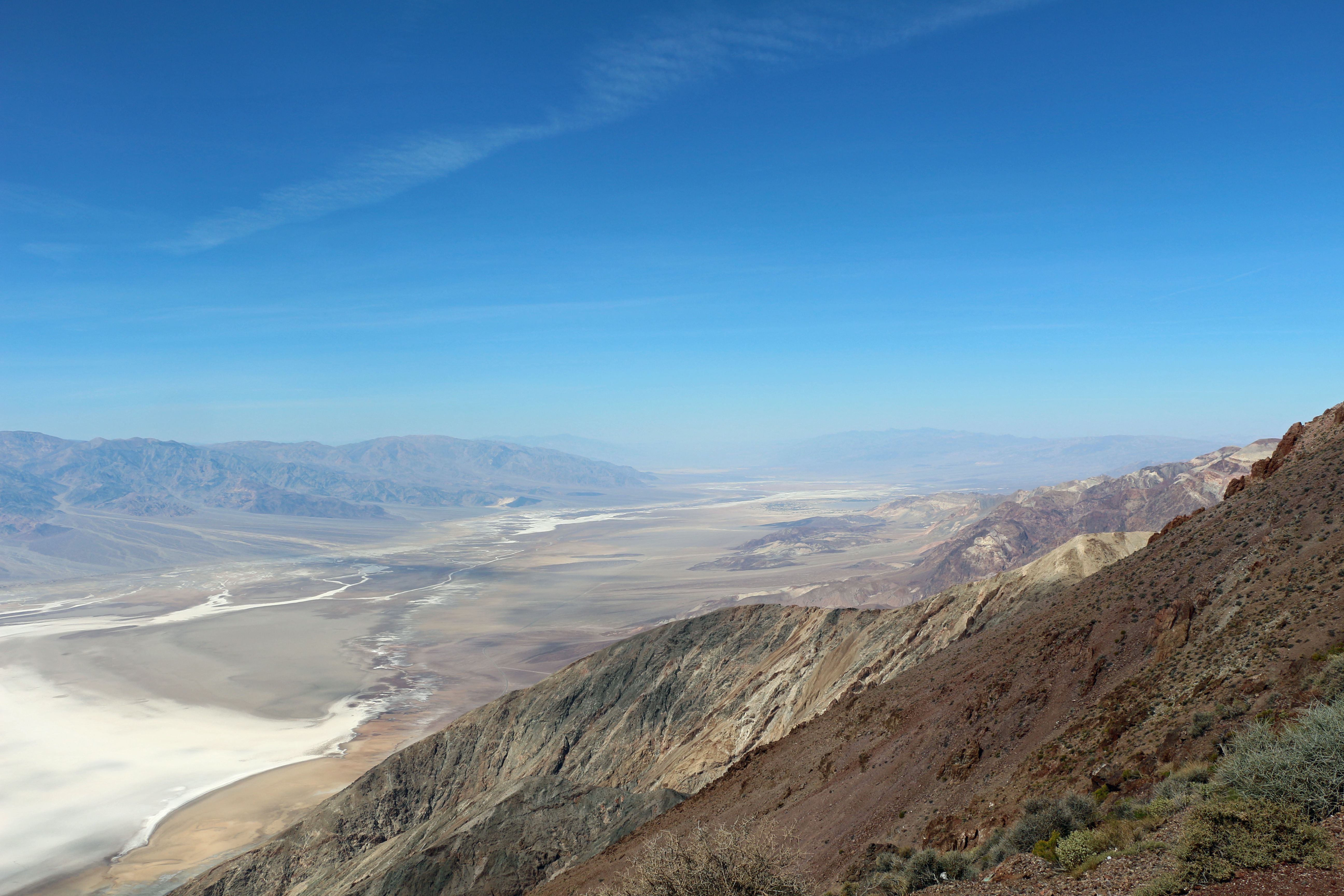 View into Deathvalley from Dante's View