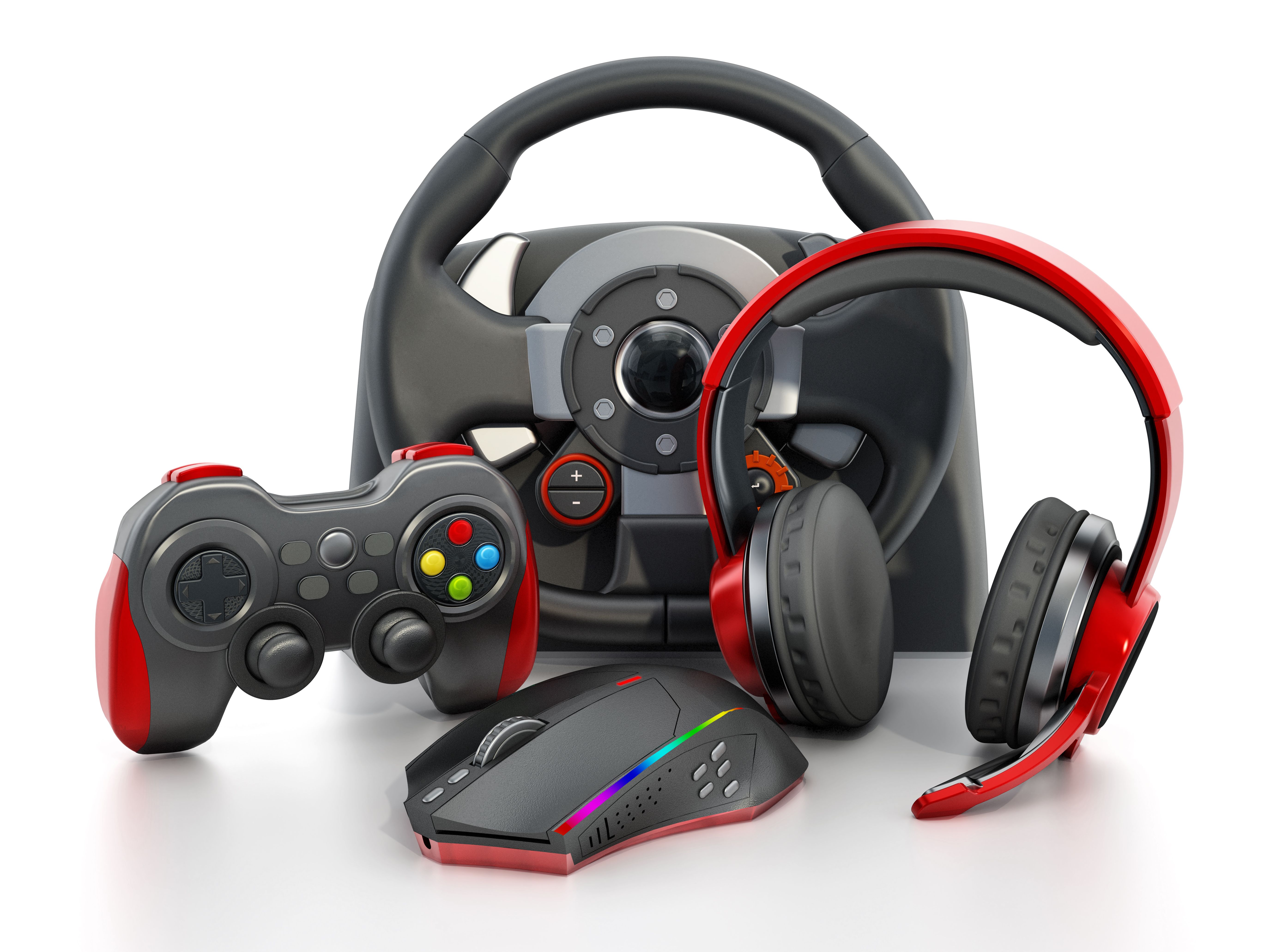 compact gaming setup