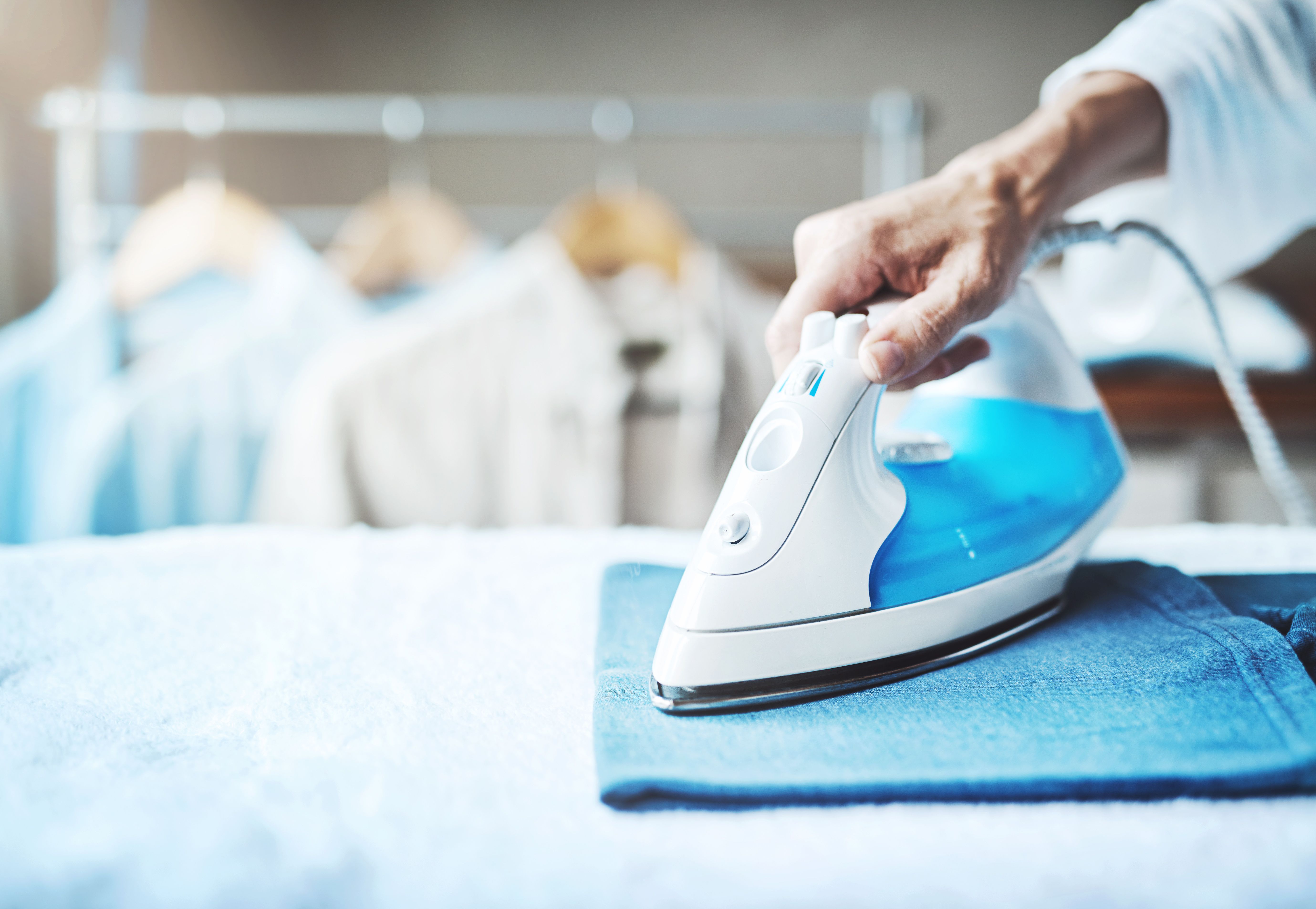 ironing clothes