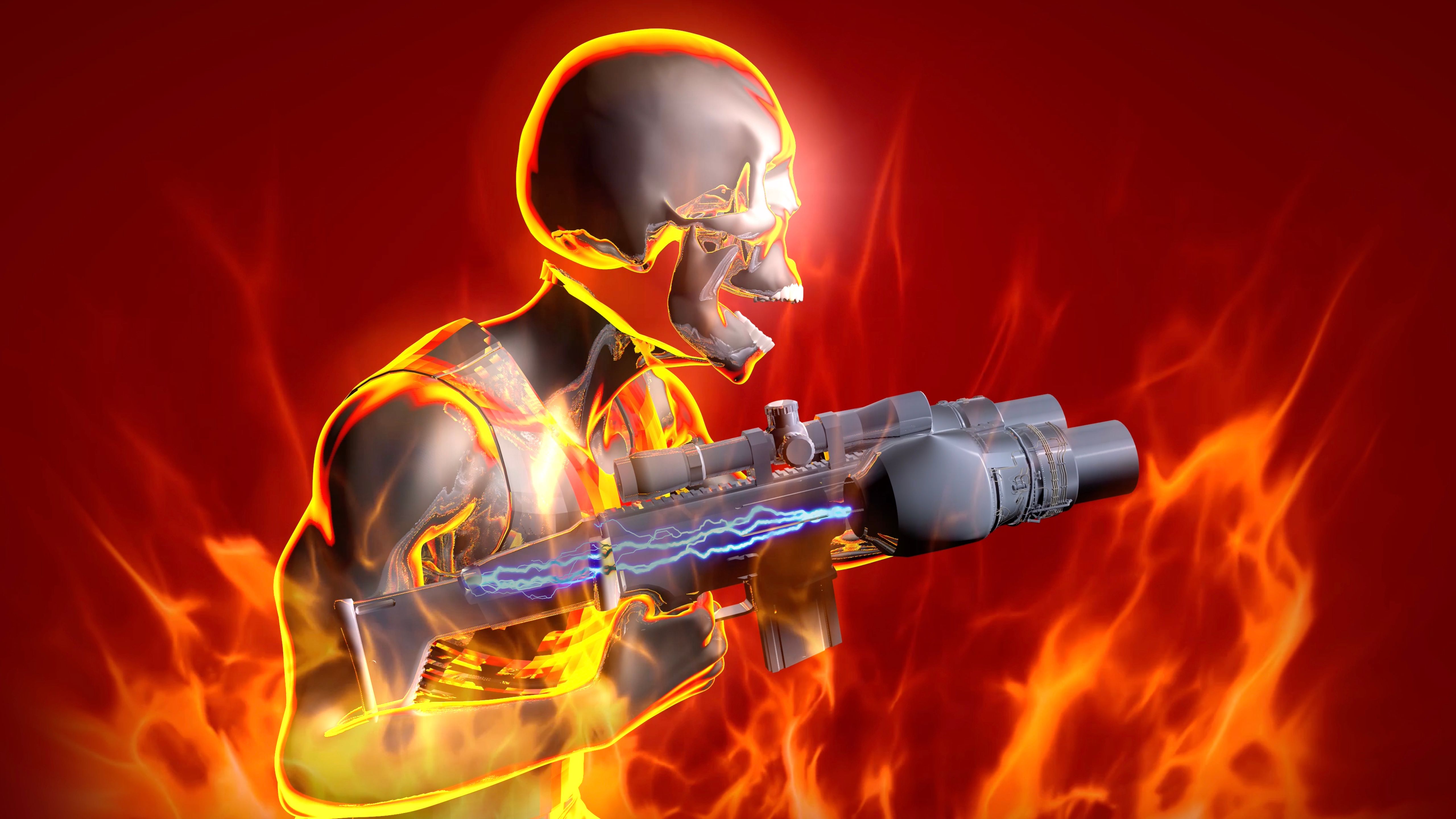 Devil Soldier in Hell