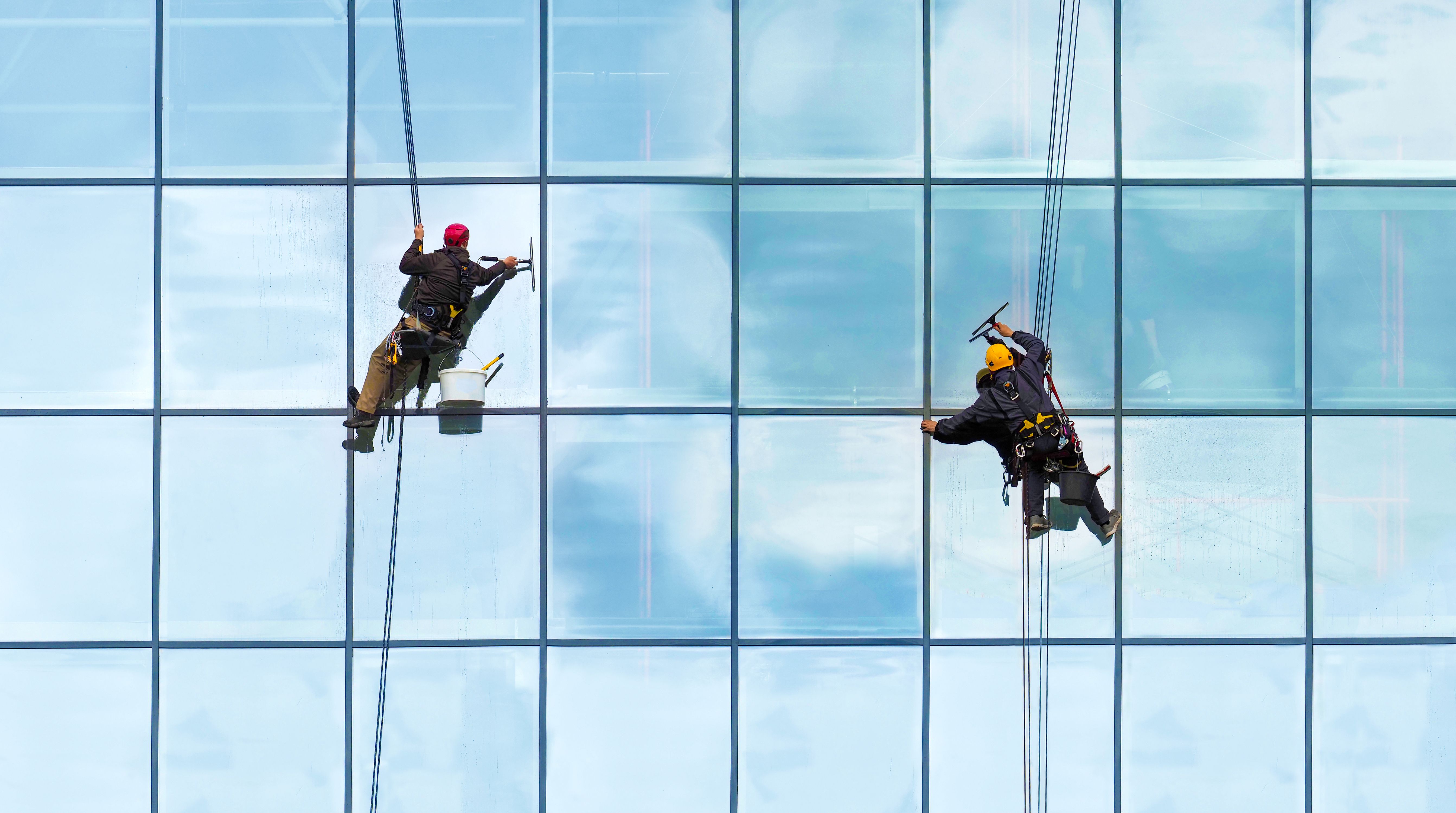 commercial building cleaning