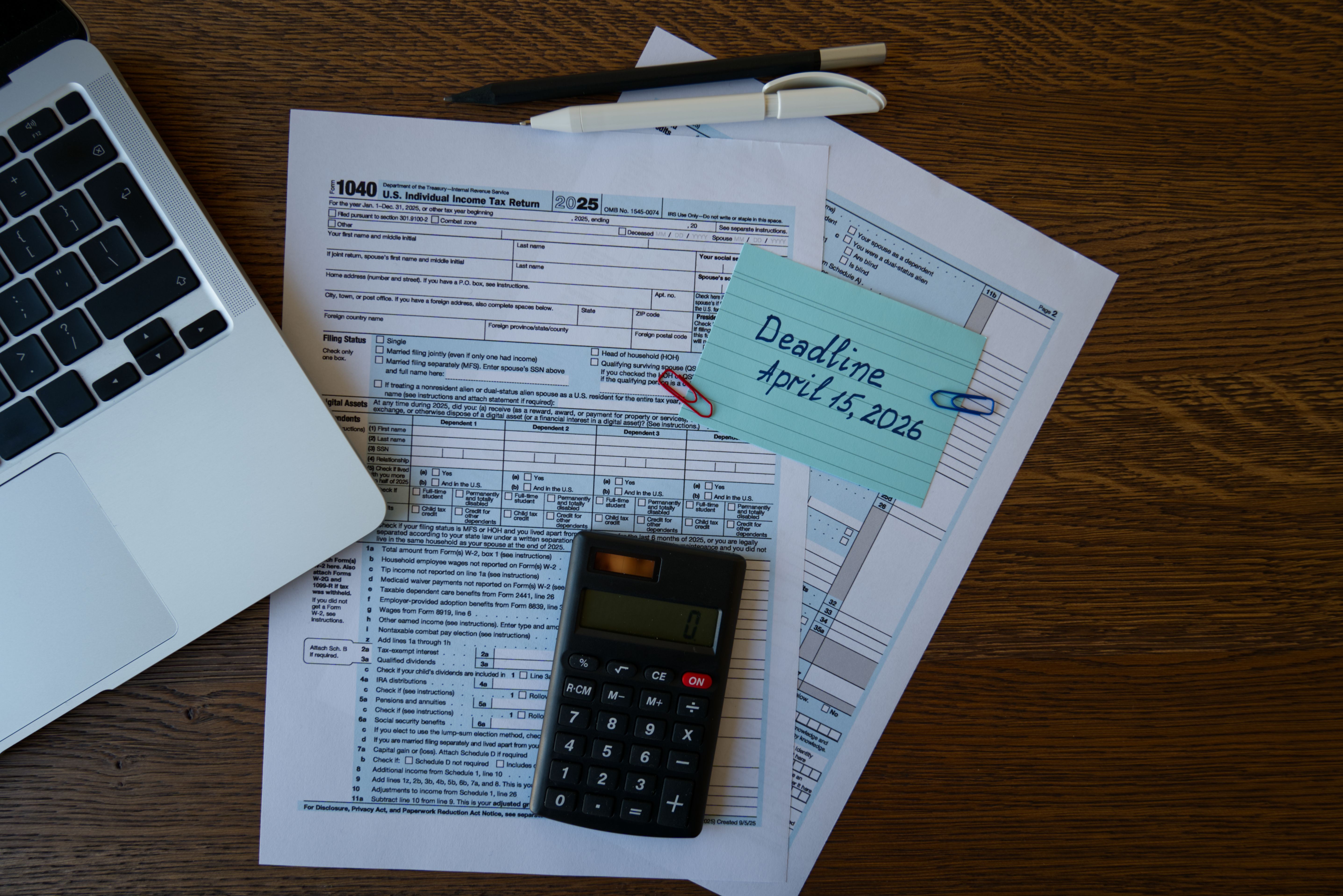 spring tax documents