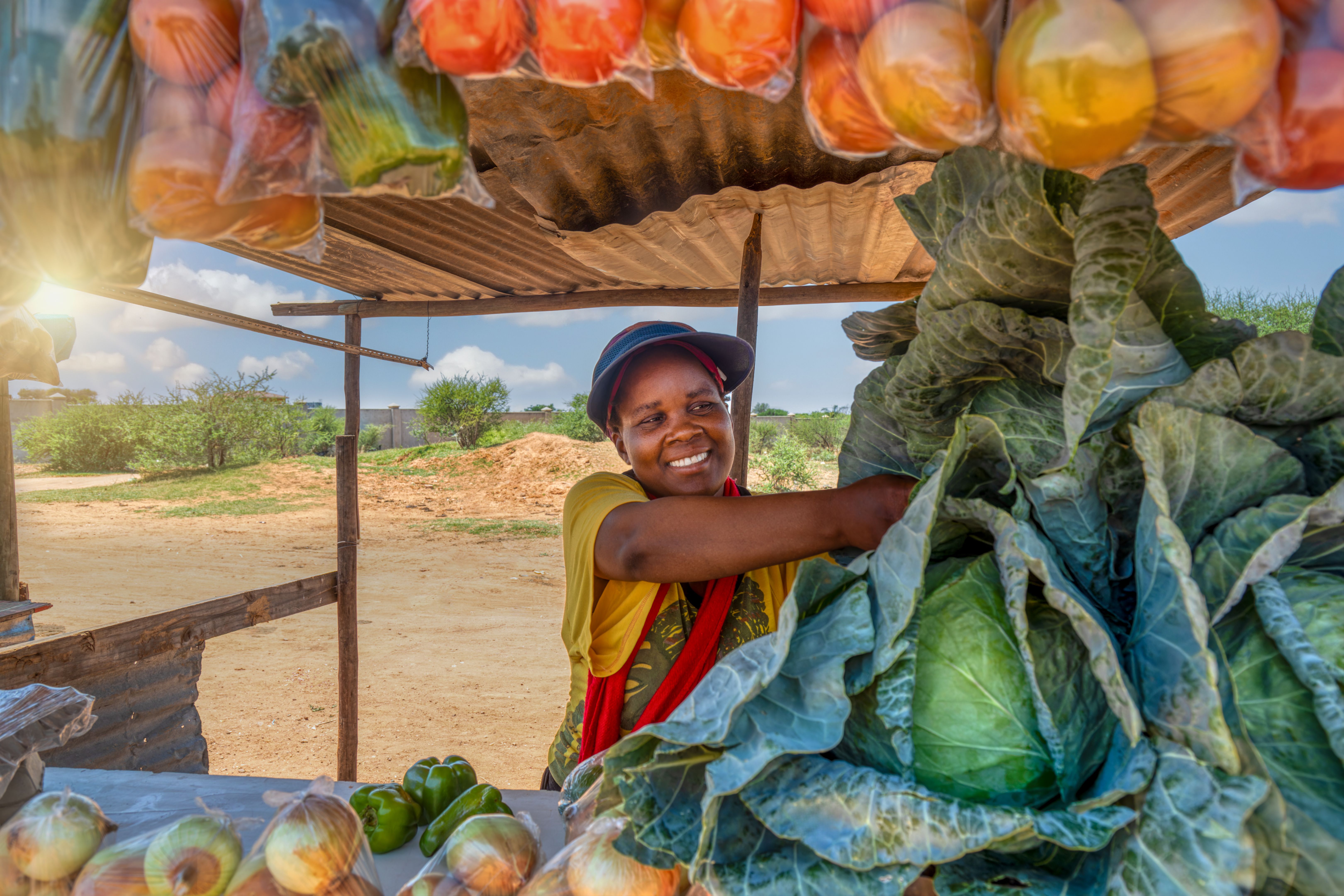 market vendors