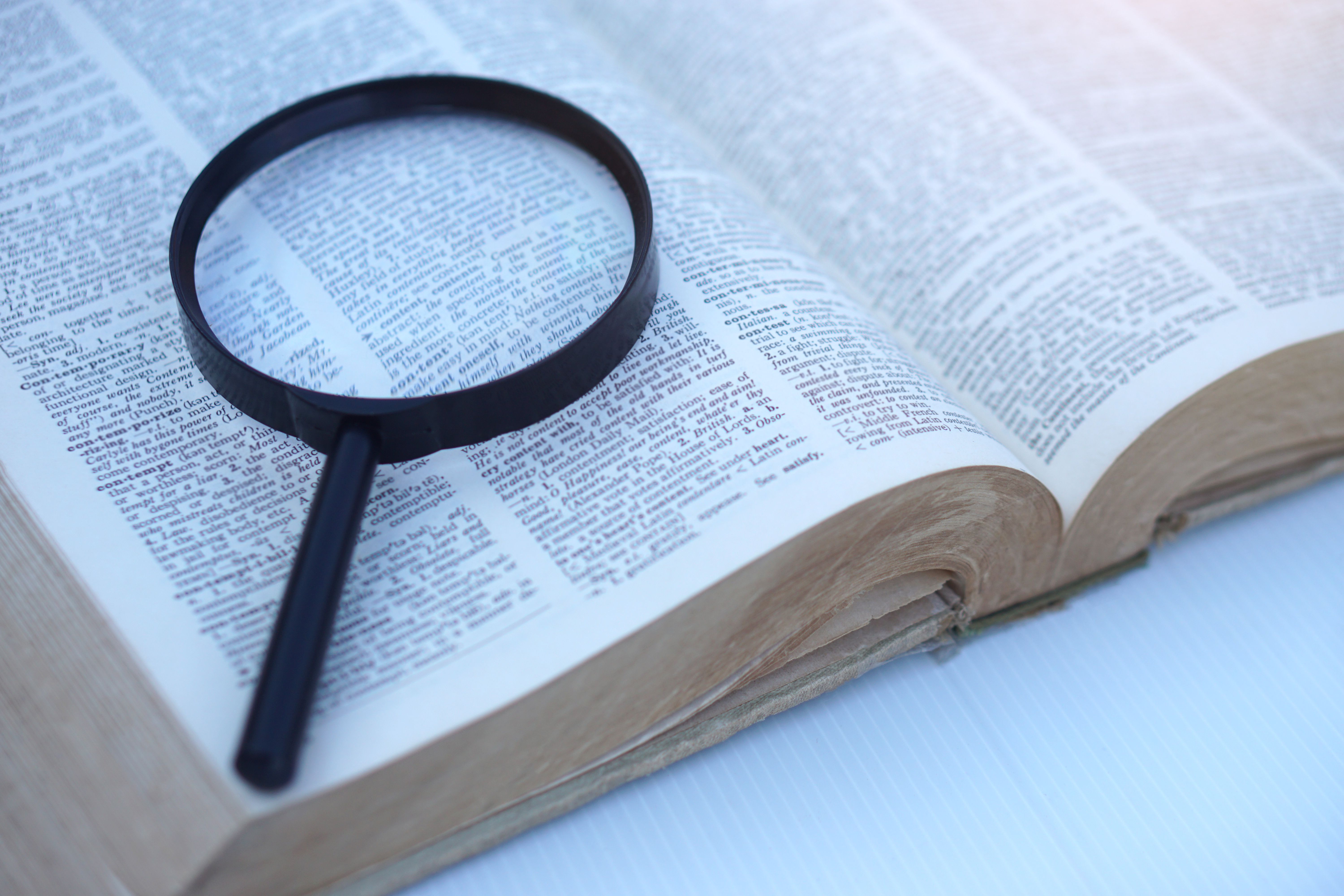 dictionary vocabulary