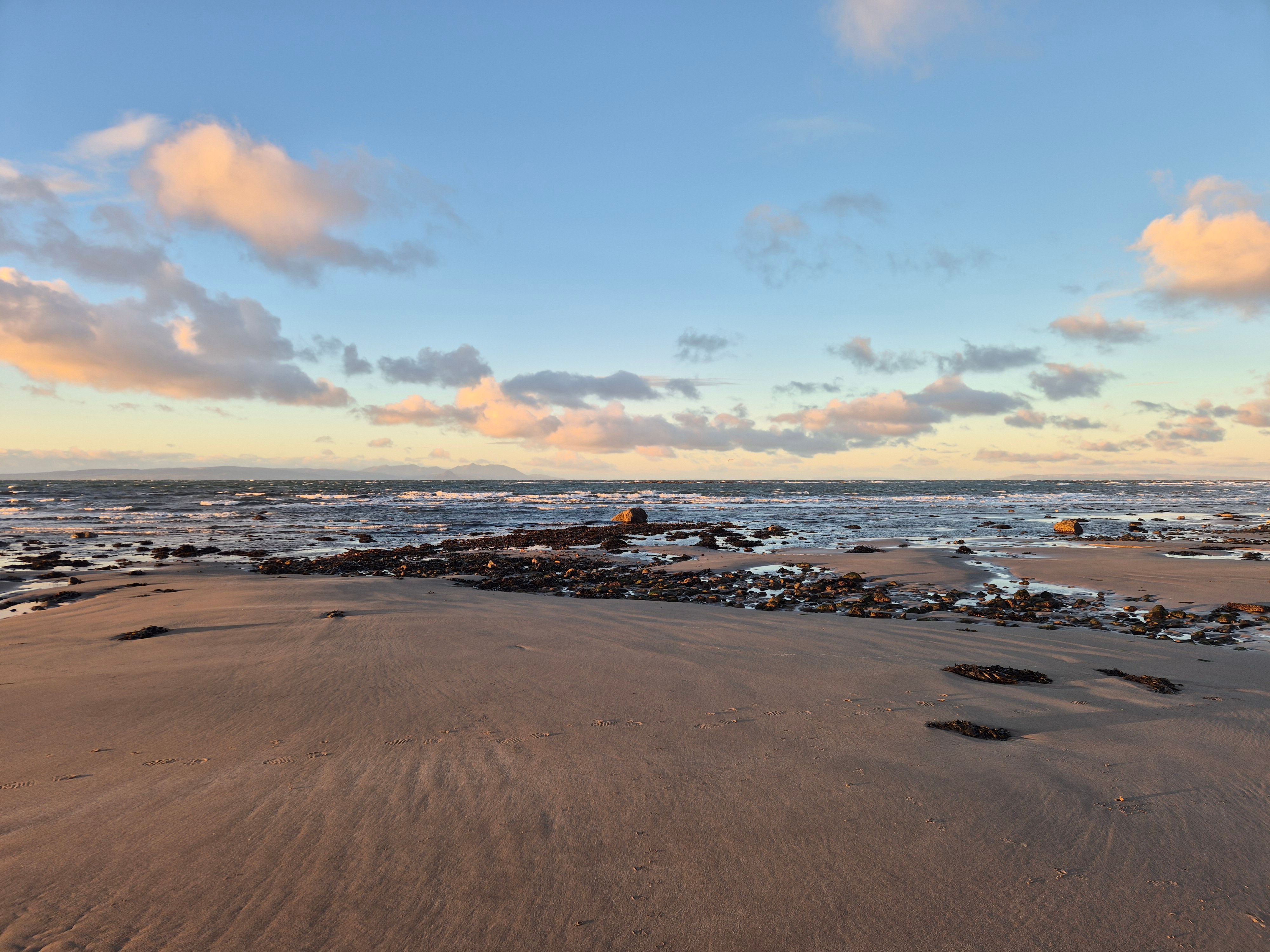 scottish winter coast