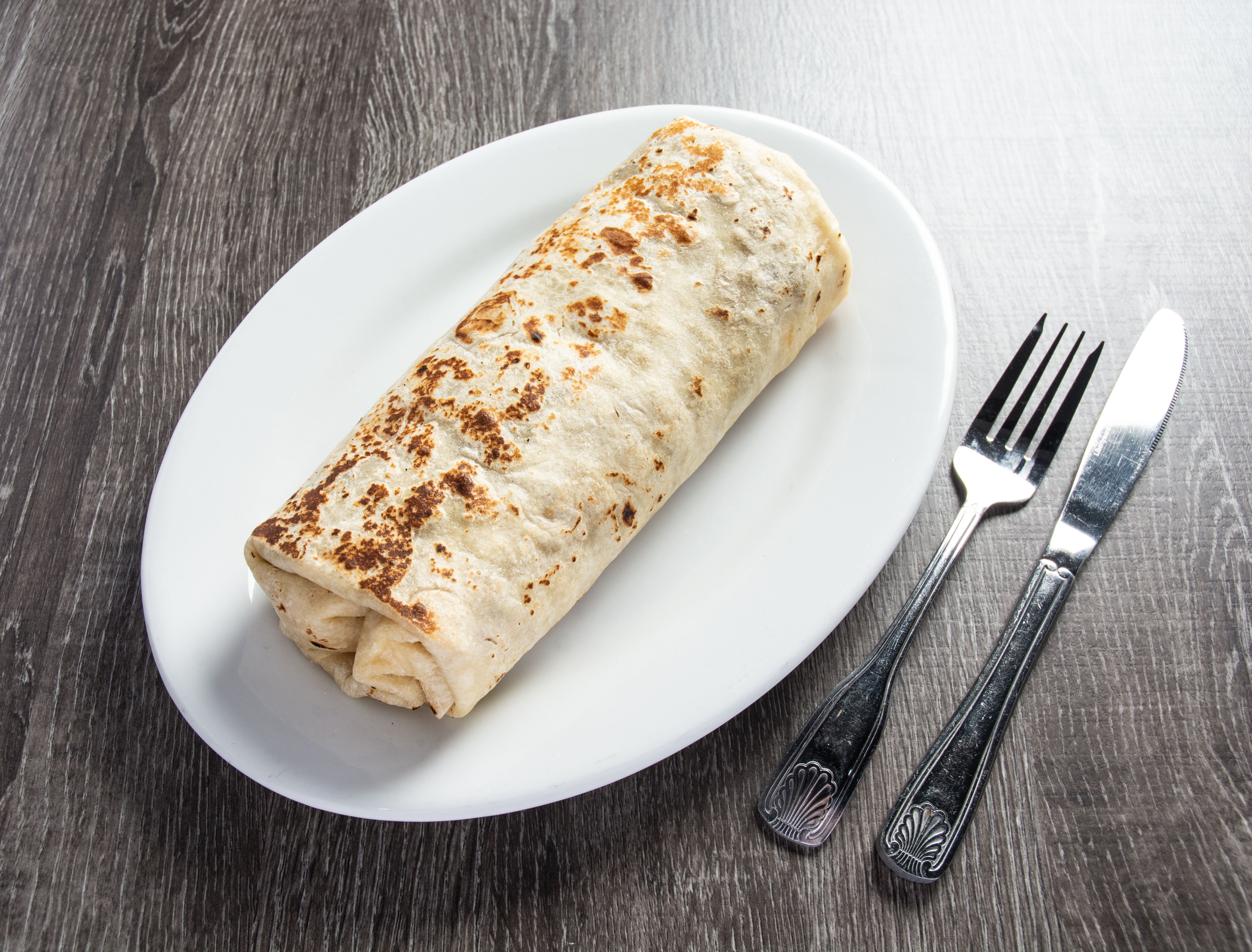 international cuisine burrito