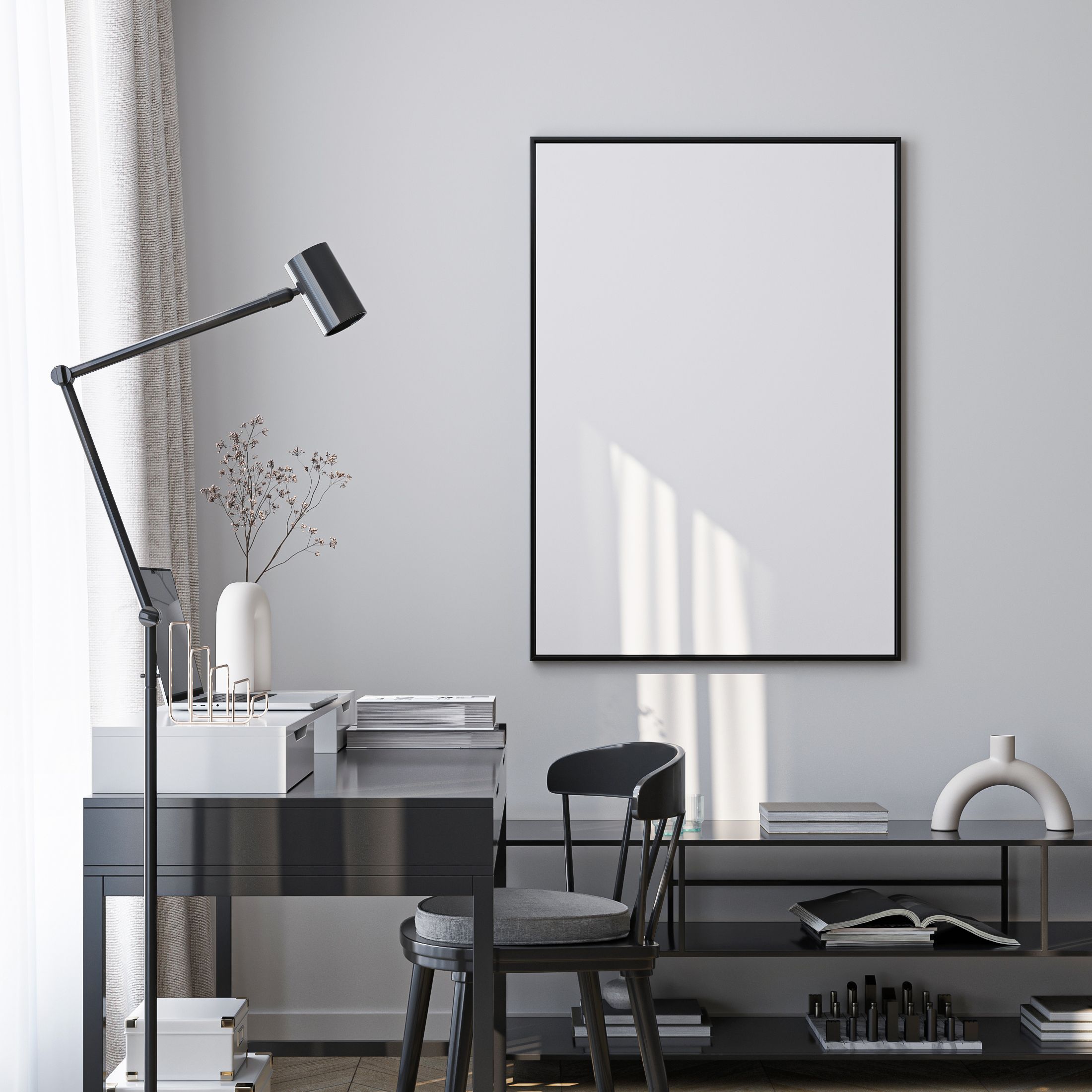 home office painting