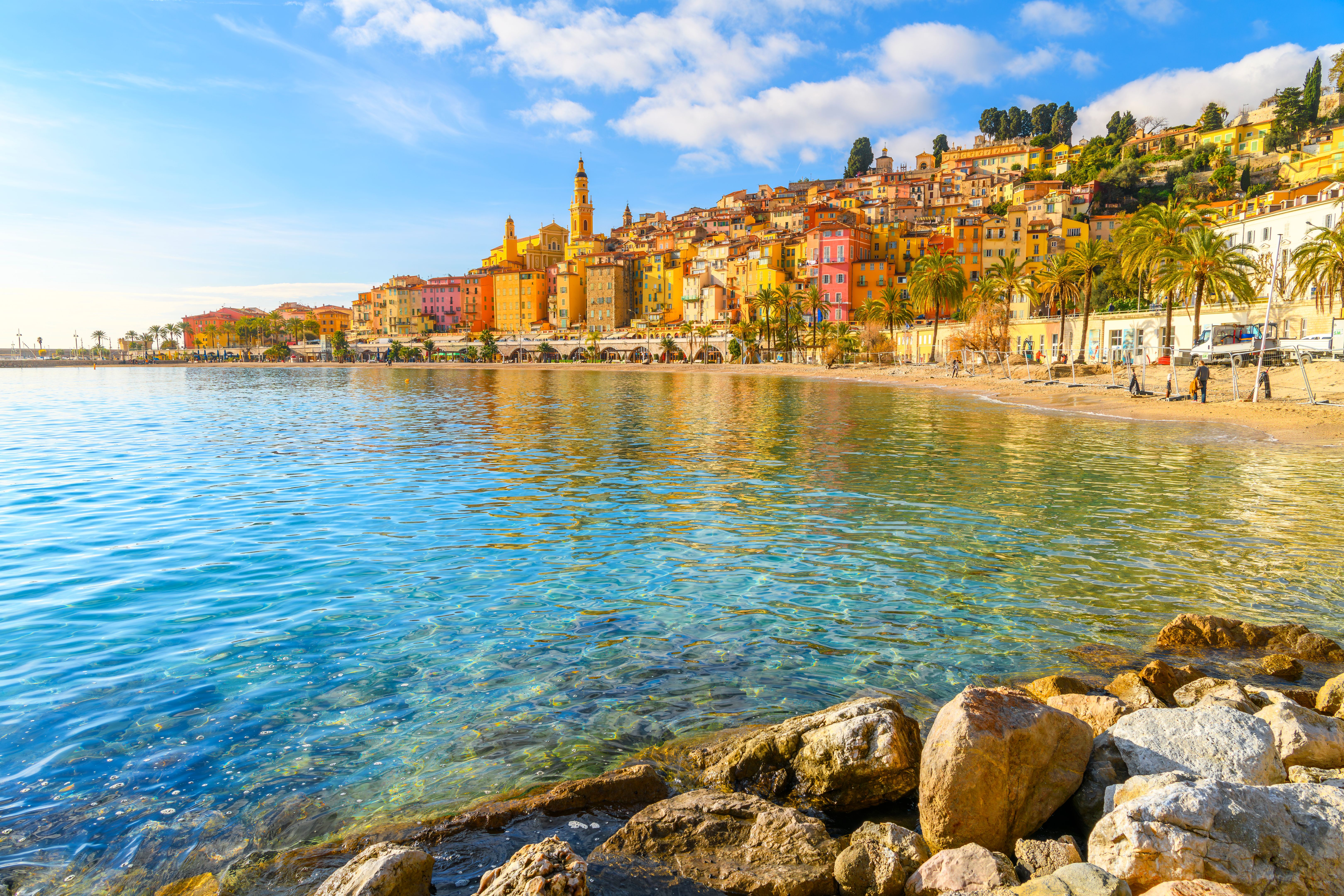 french riviera coast