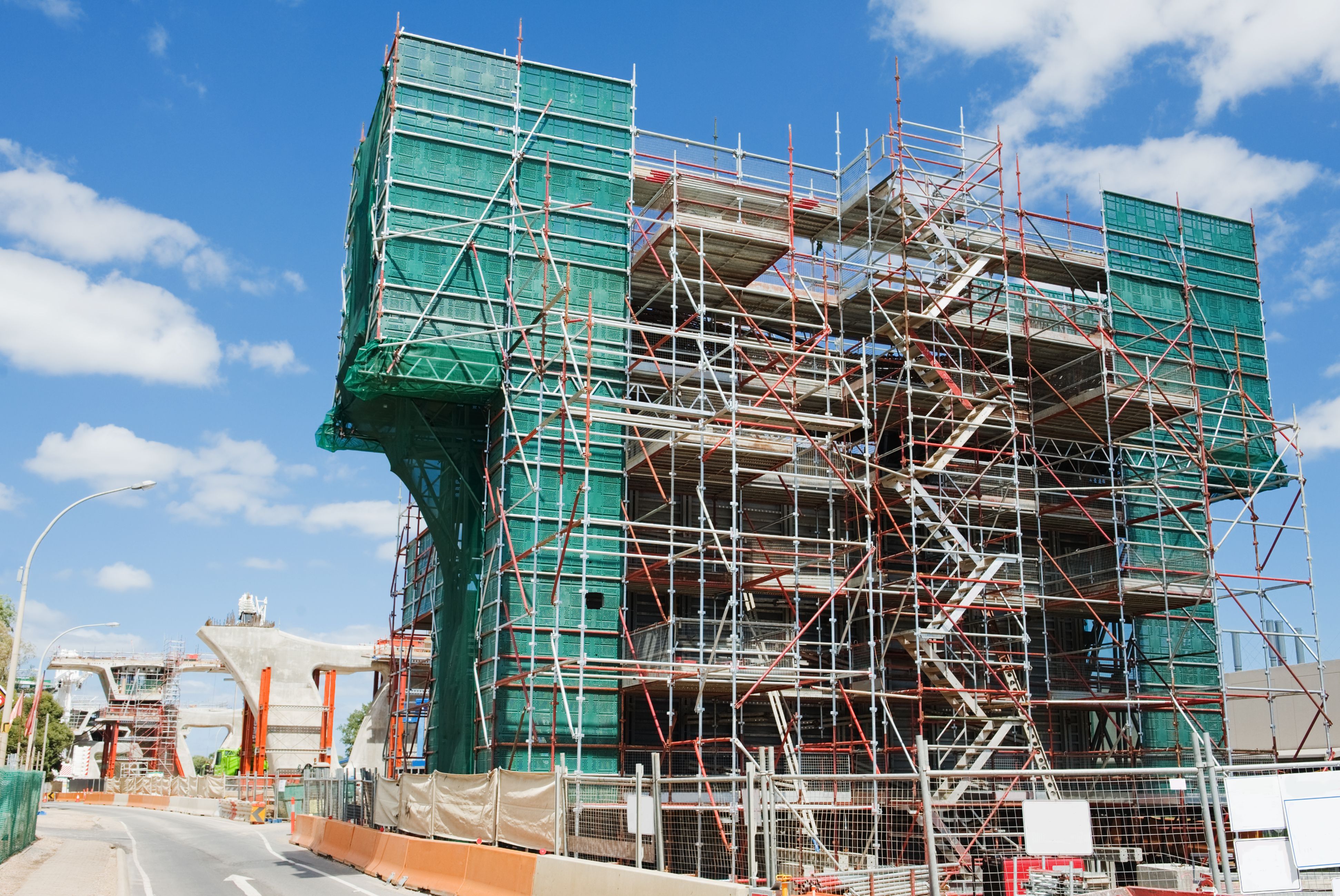 road under reconstruction