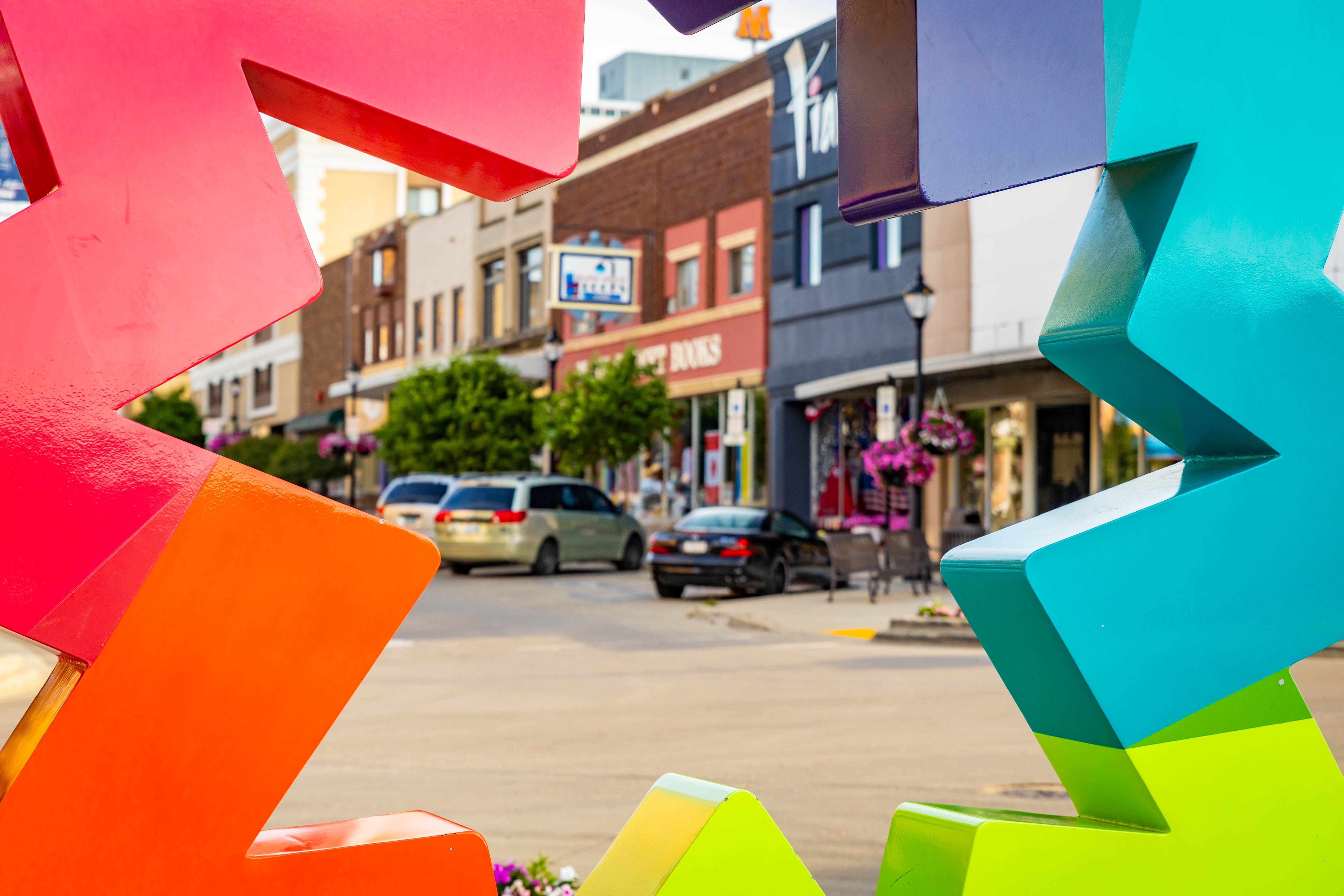 Look at Magic Minot downtown main street