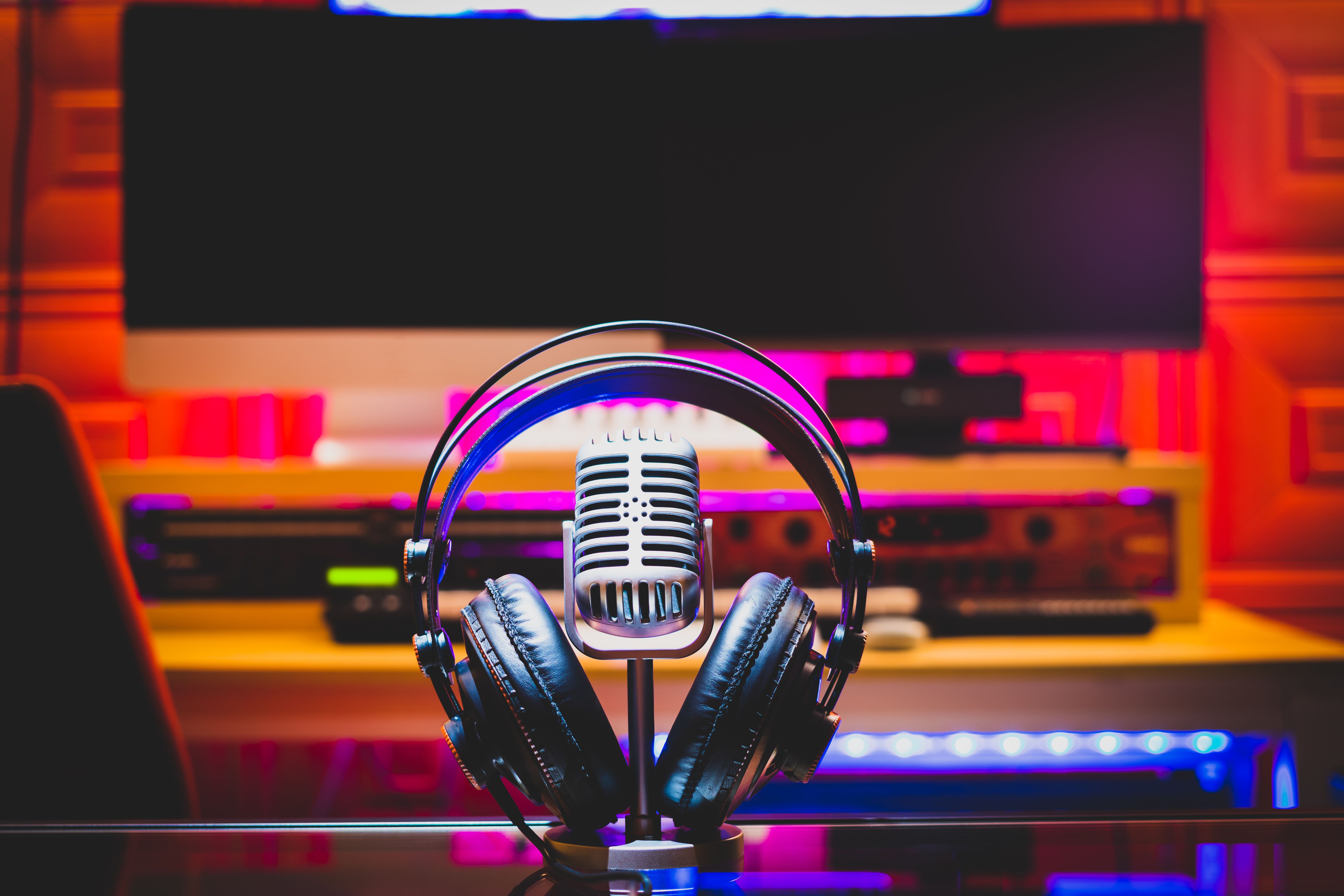 sound studio equipment