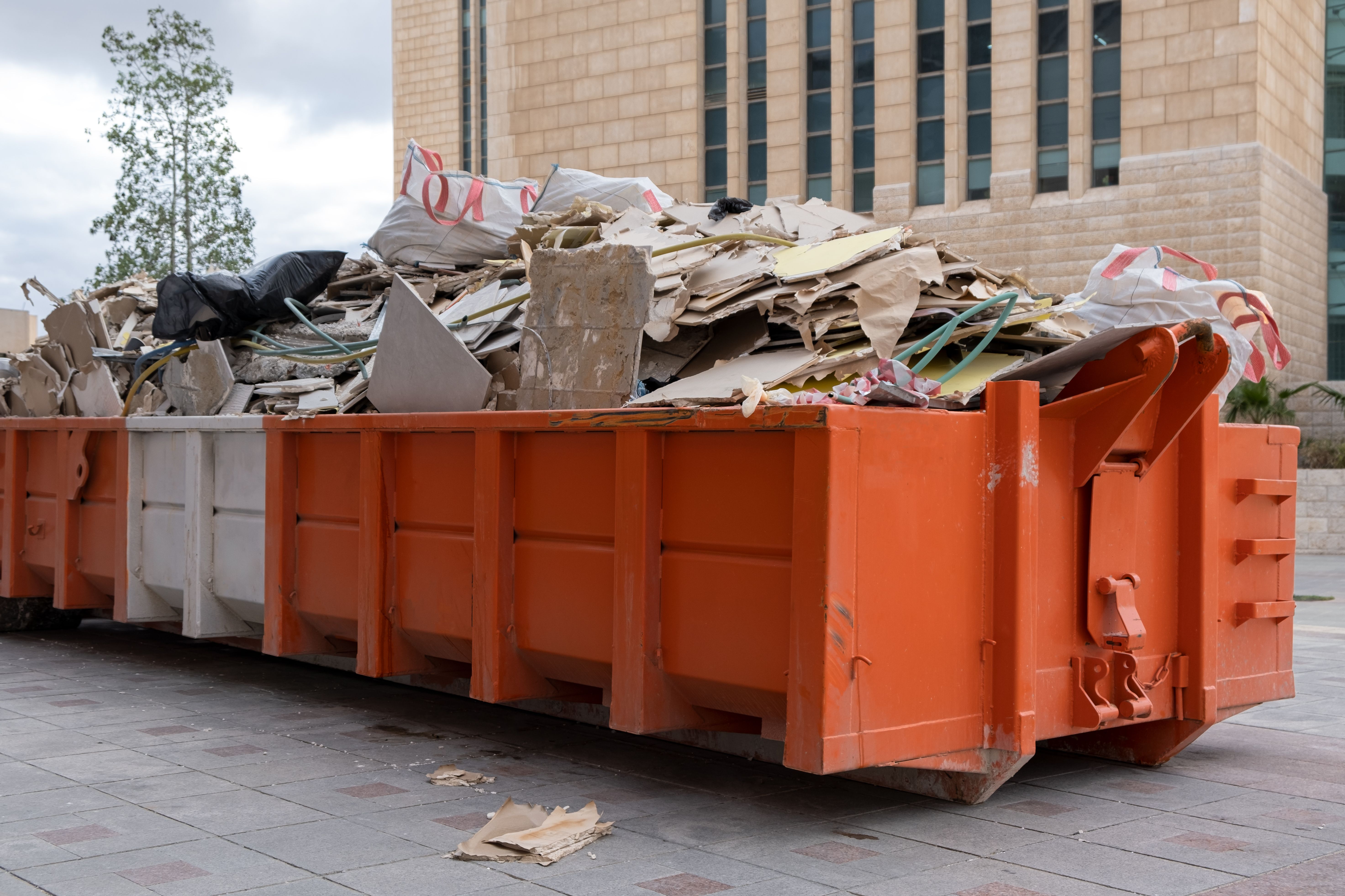construction debris