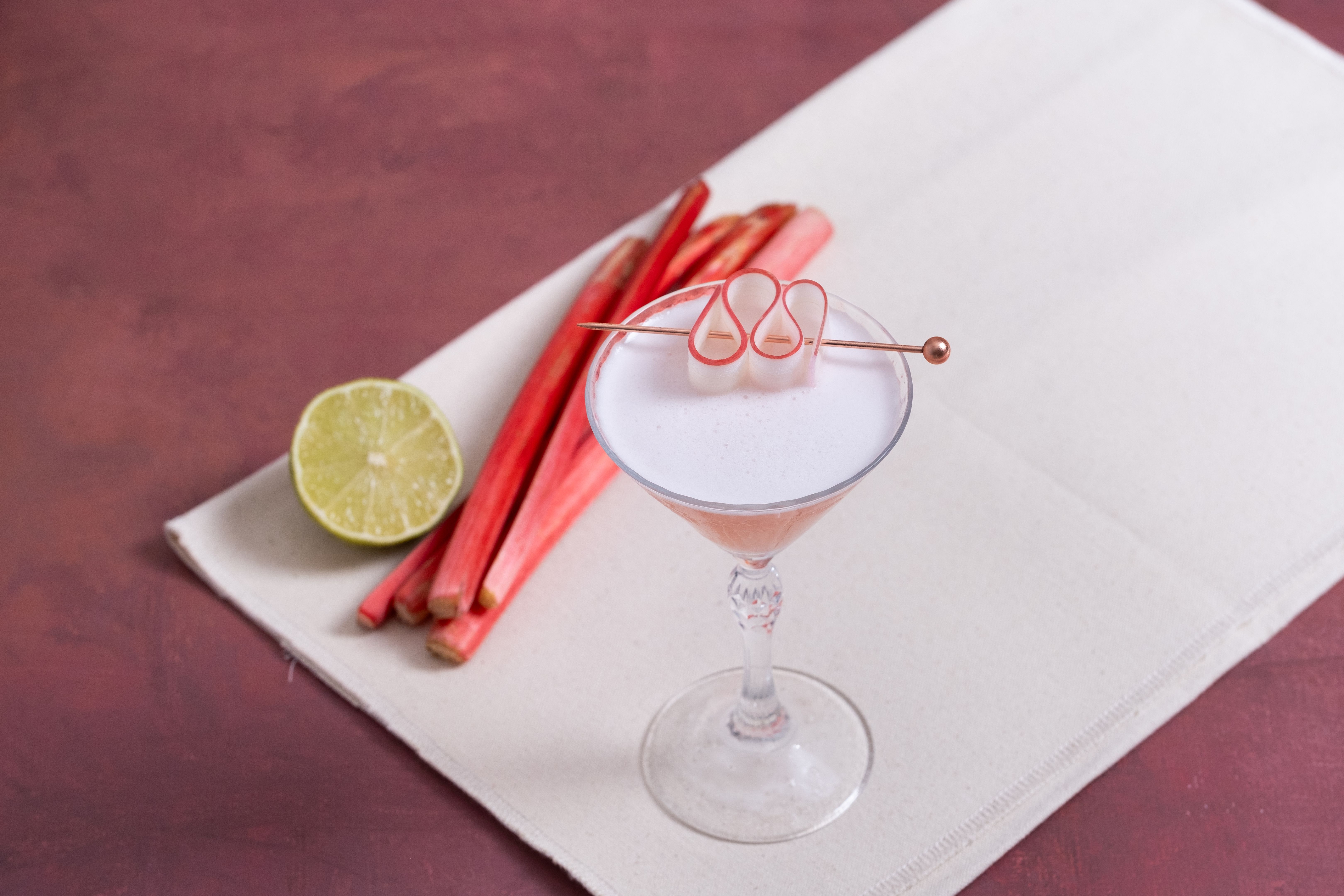rhubarb cocktail