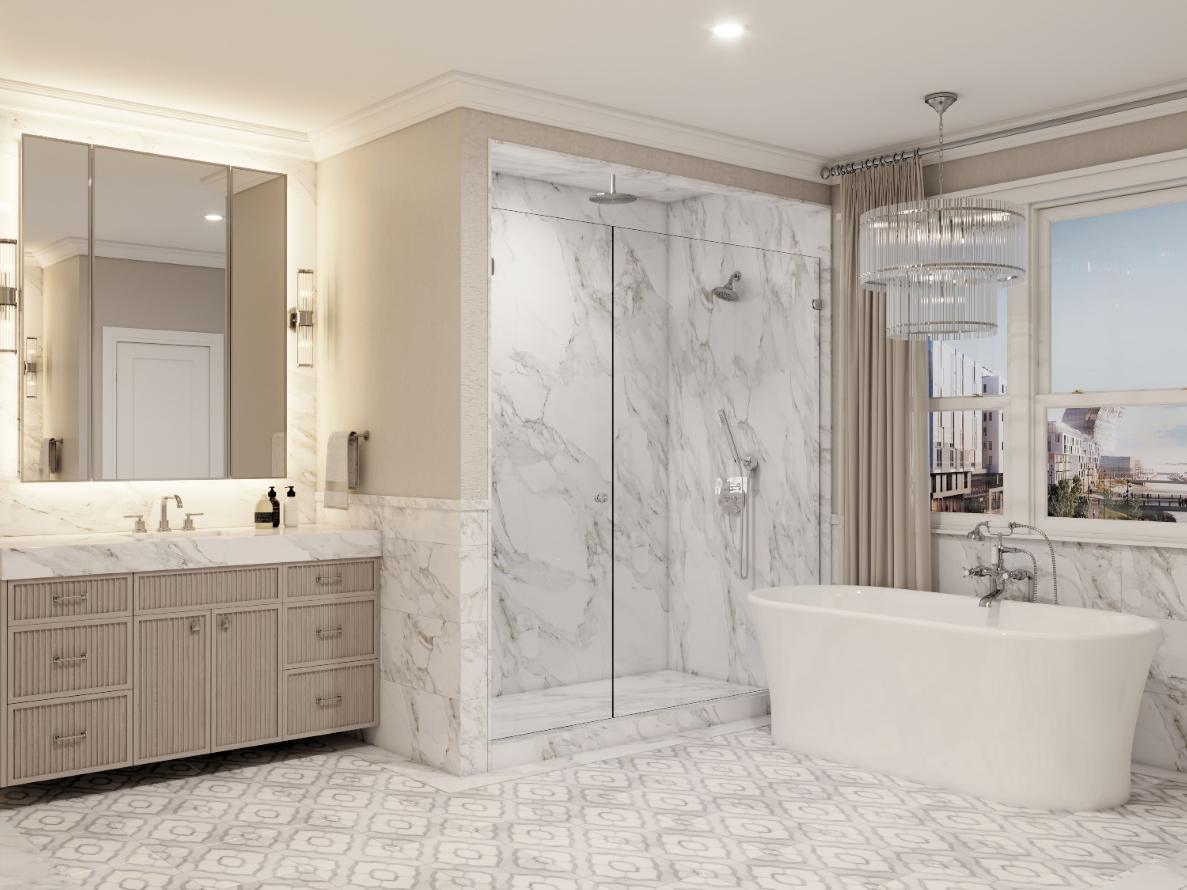 luxury bathroom