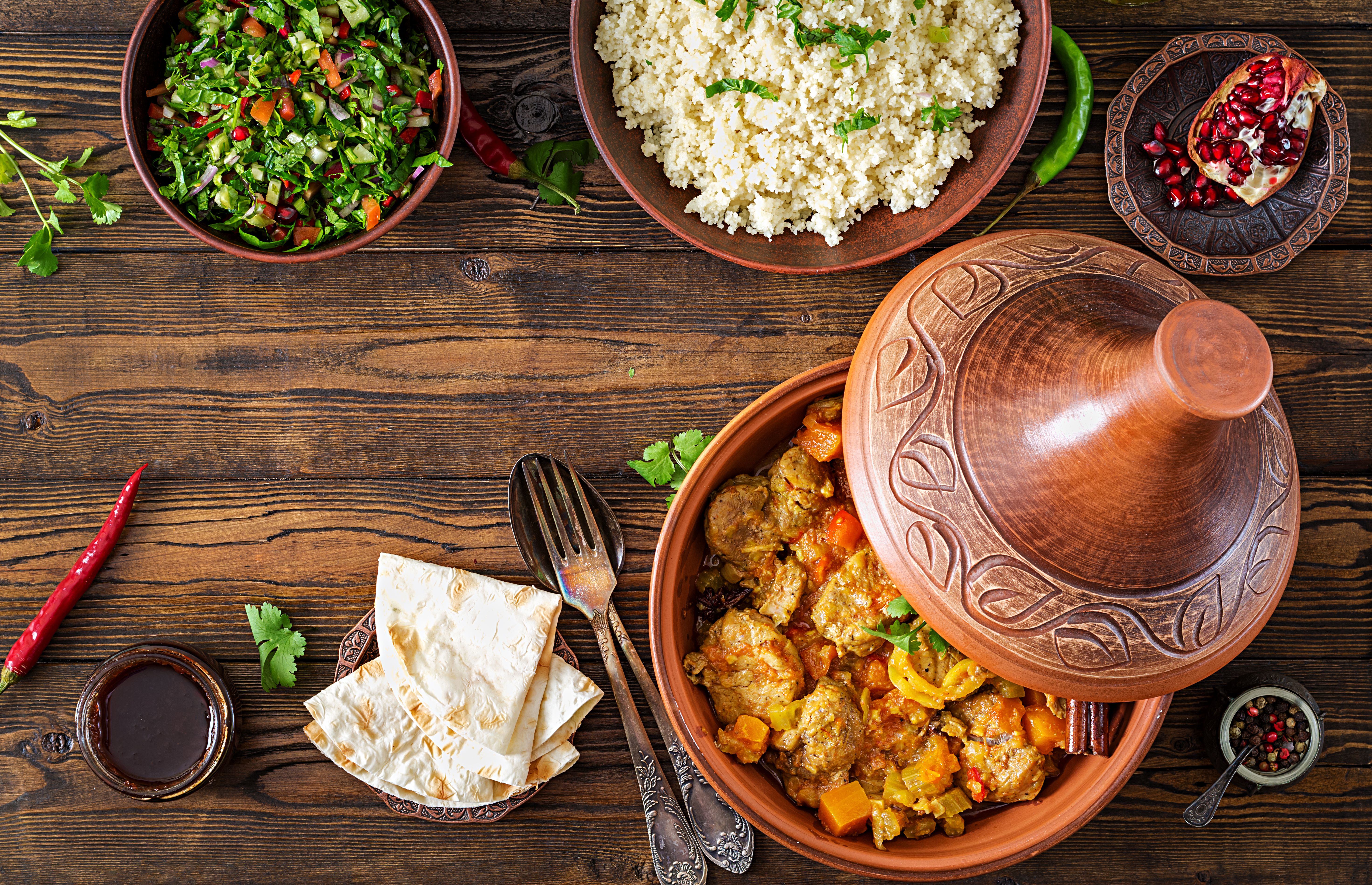 cooking tagine