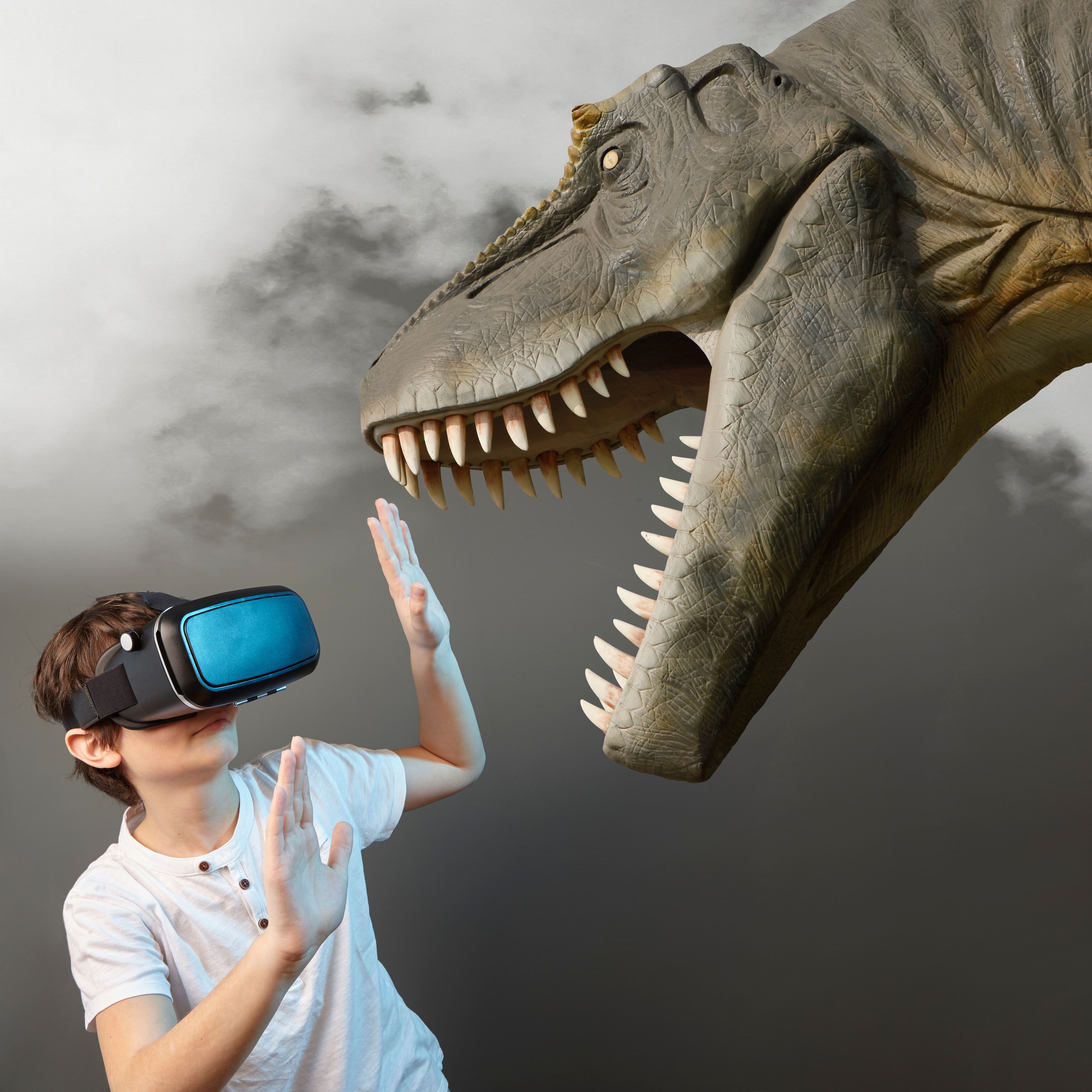 virtual reality dinosaurs
