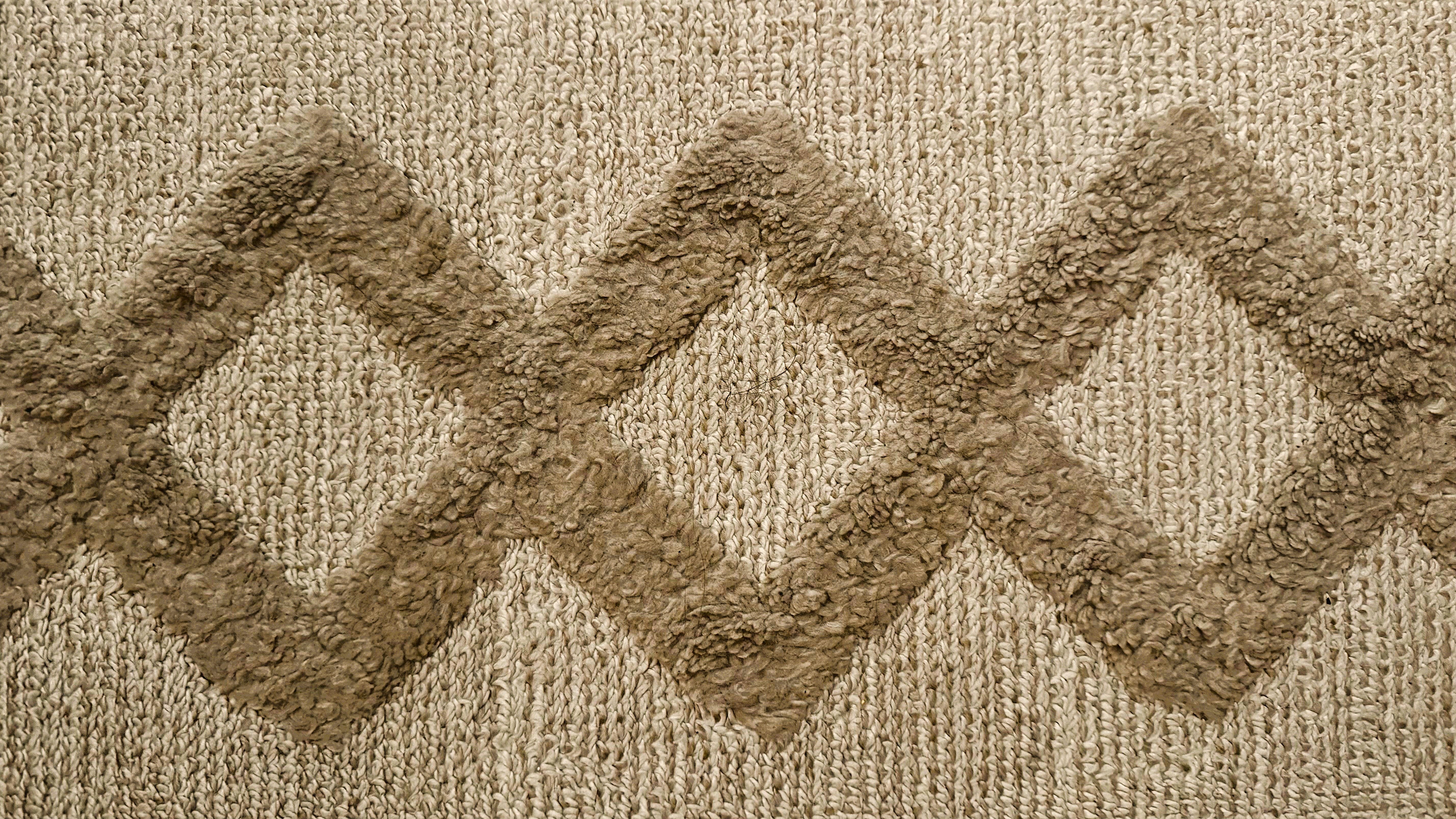 wool carpet closeup