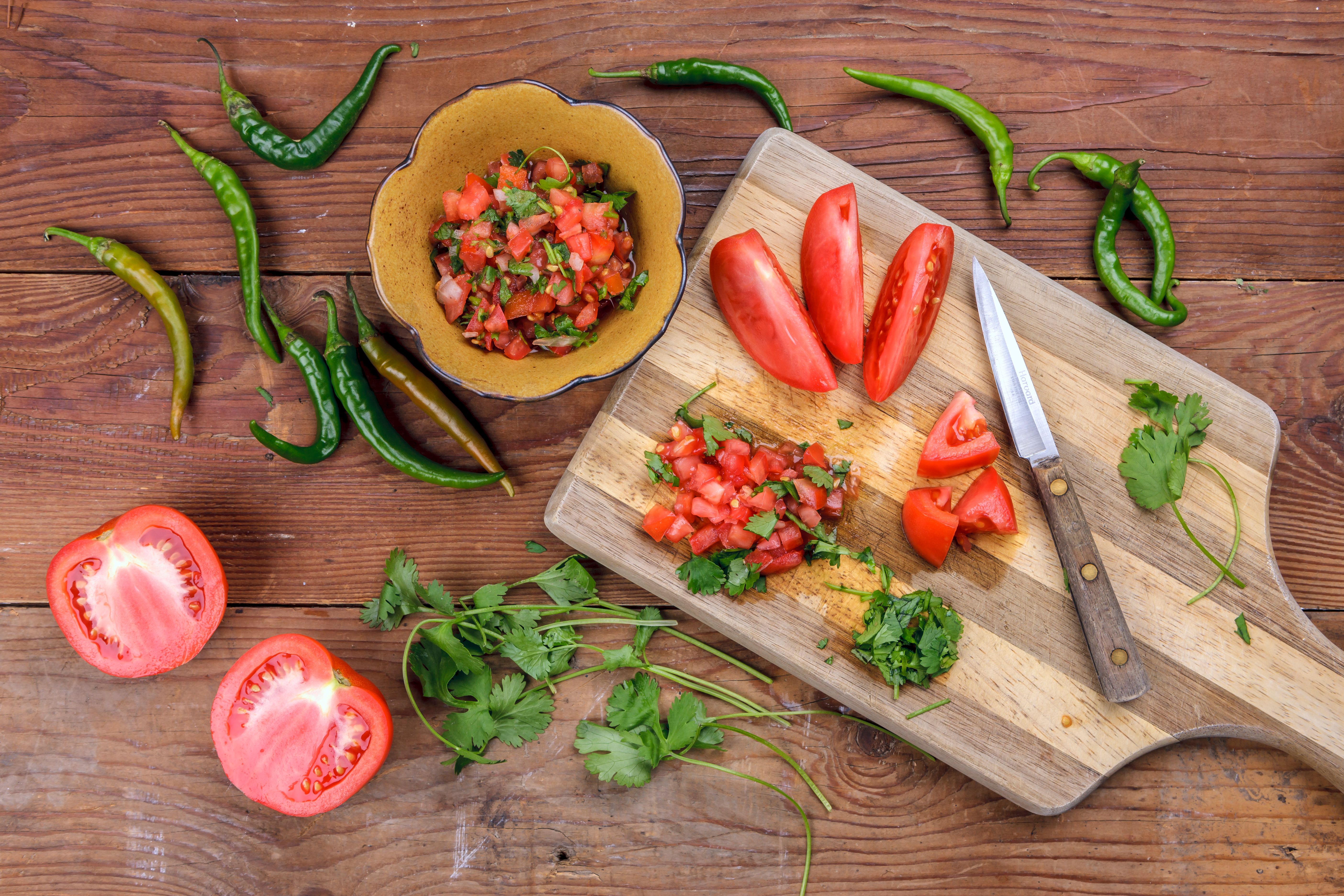 salsa preparation