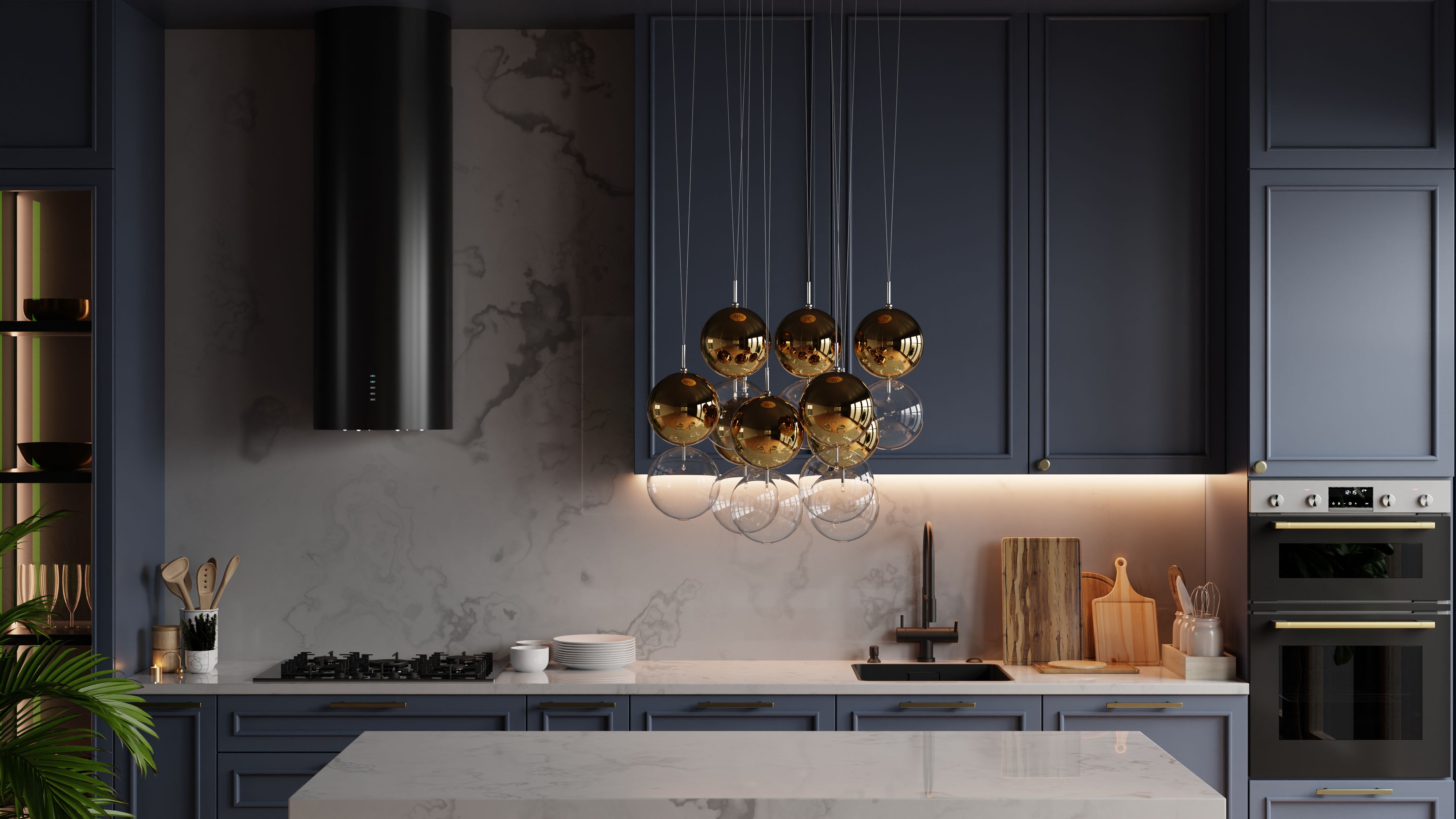 modern kitchen cabinetry