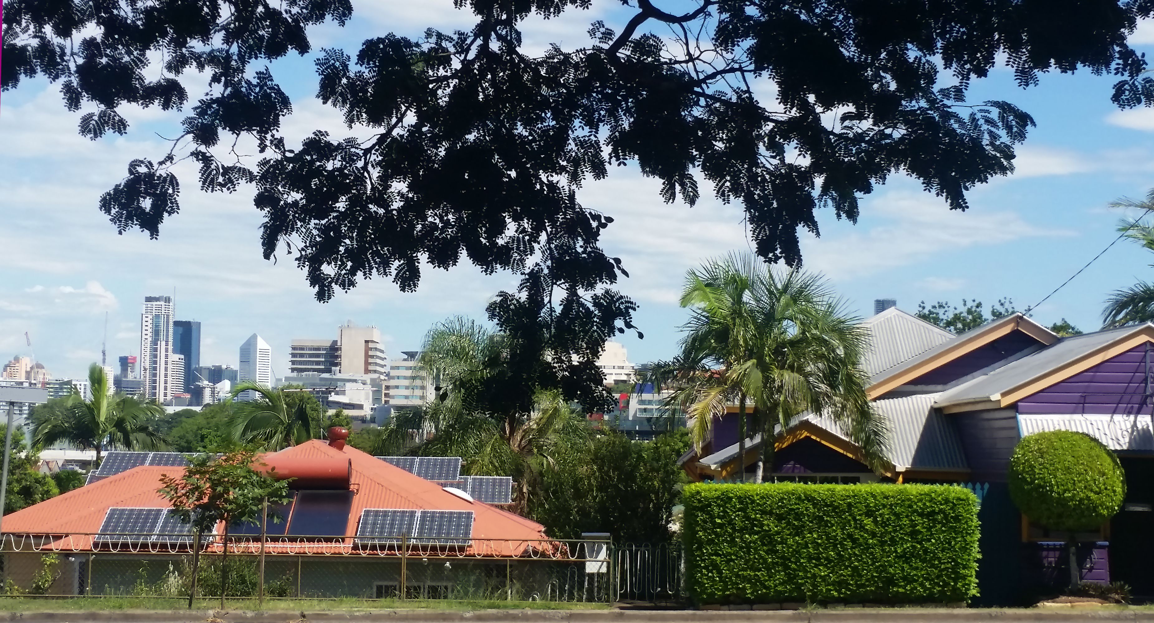 australian city solar panels