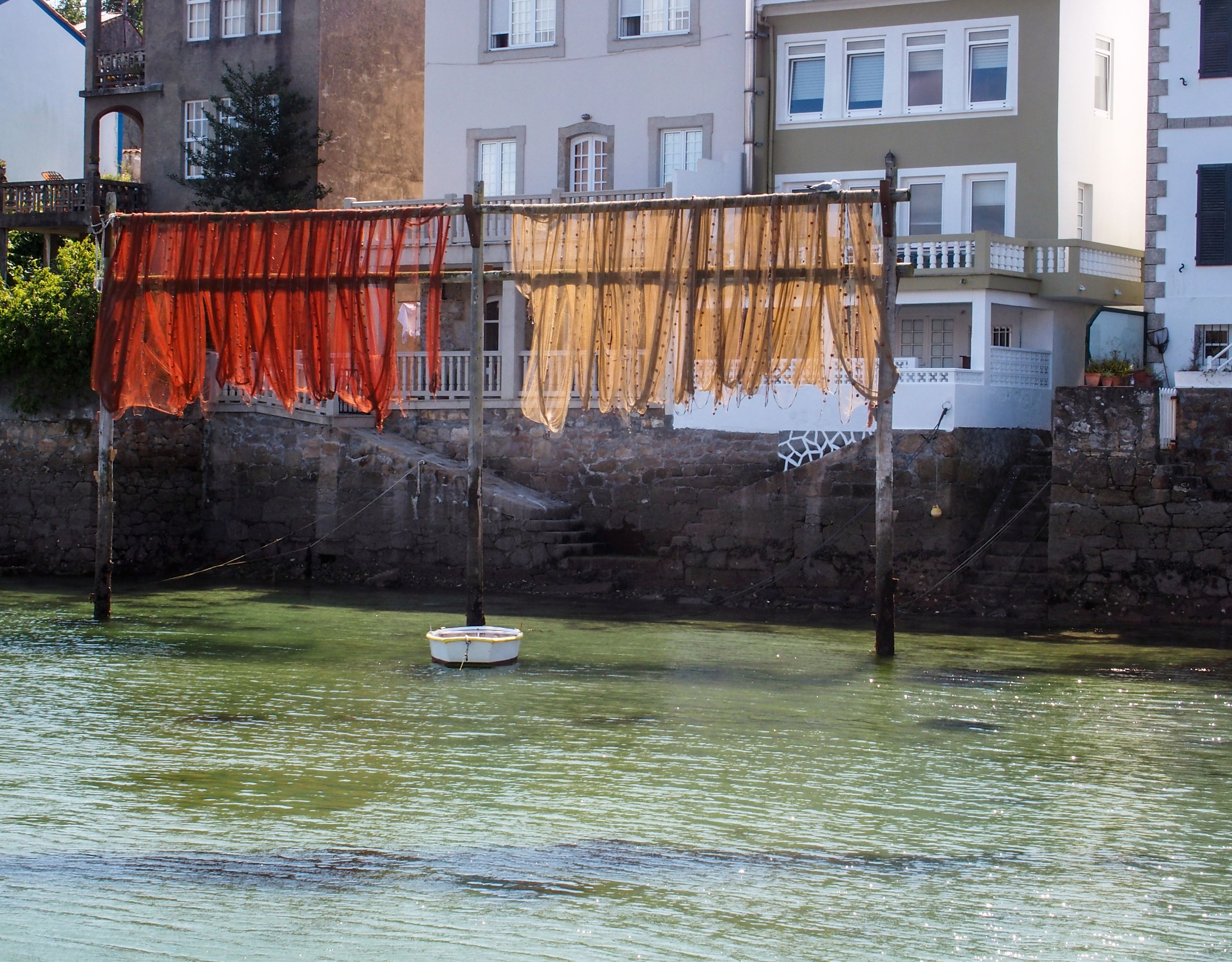 fishing gear drying