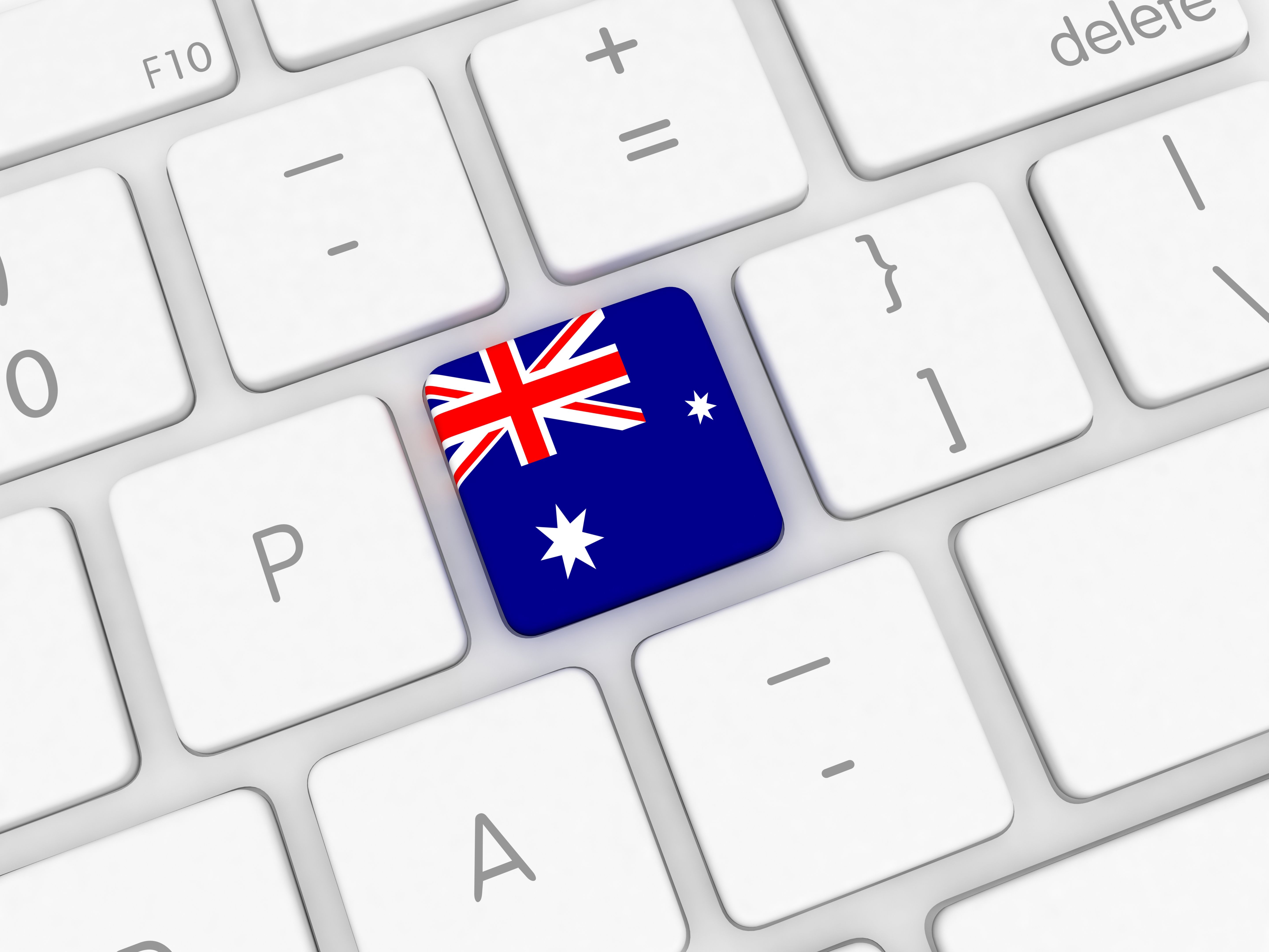 Australian flag keyboard Australian flag keyboard