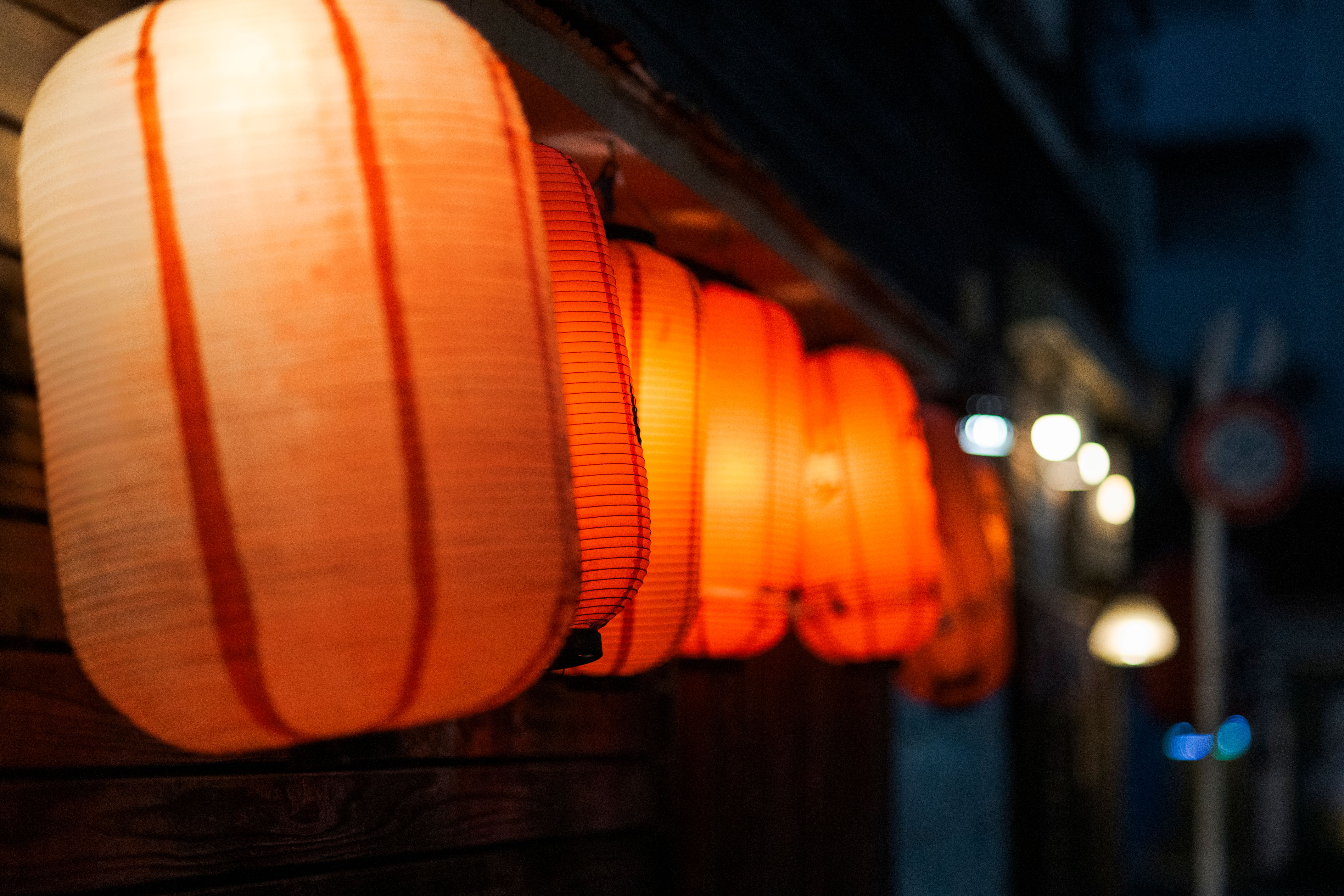 paper lanterns