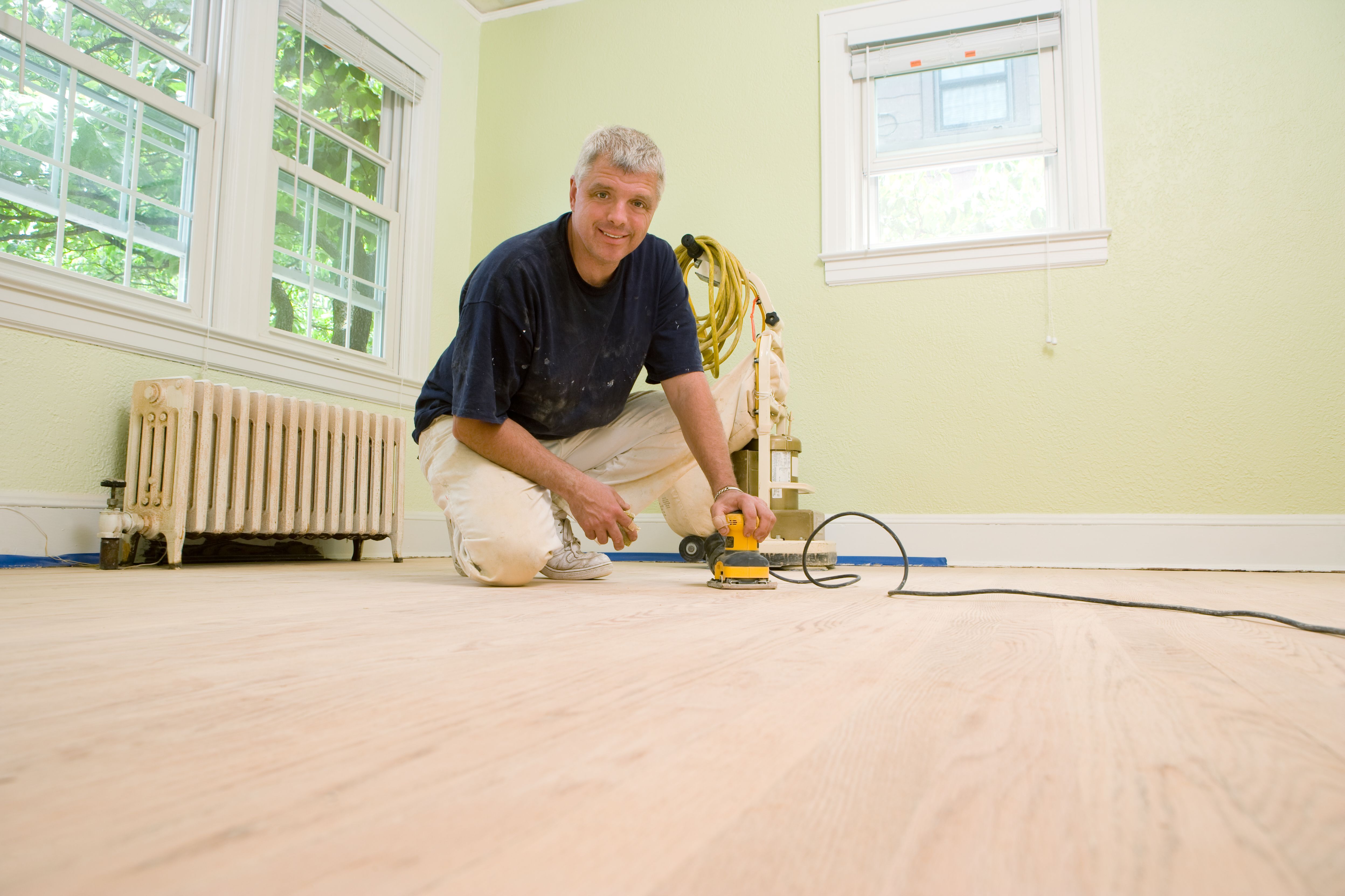 floor refinishing process