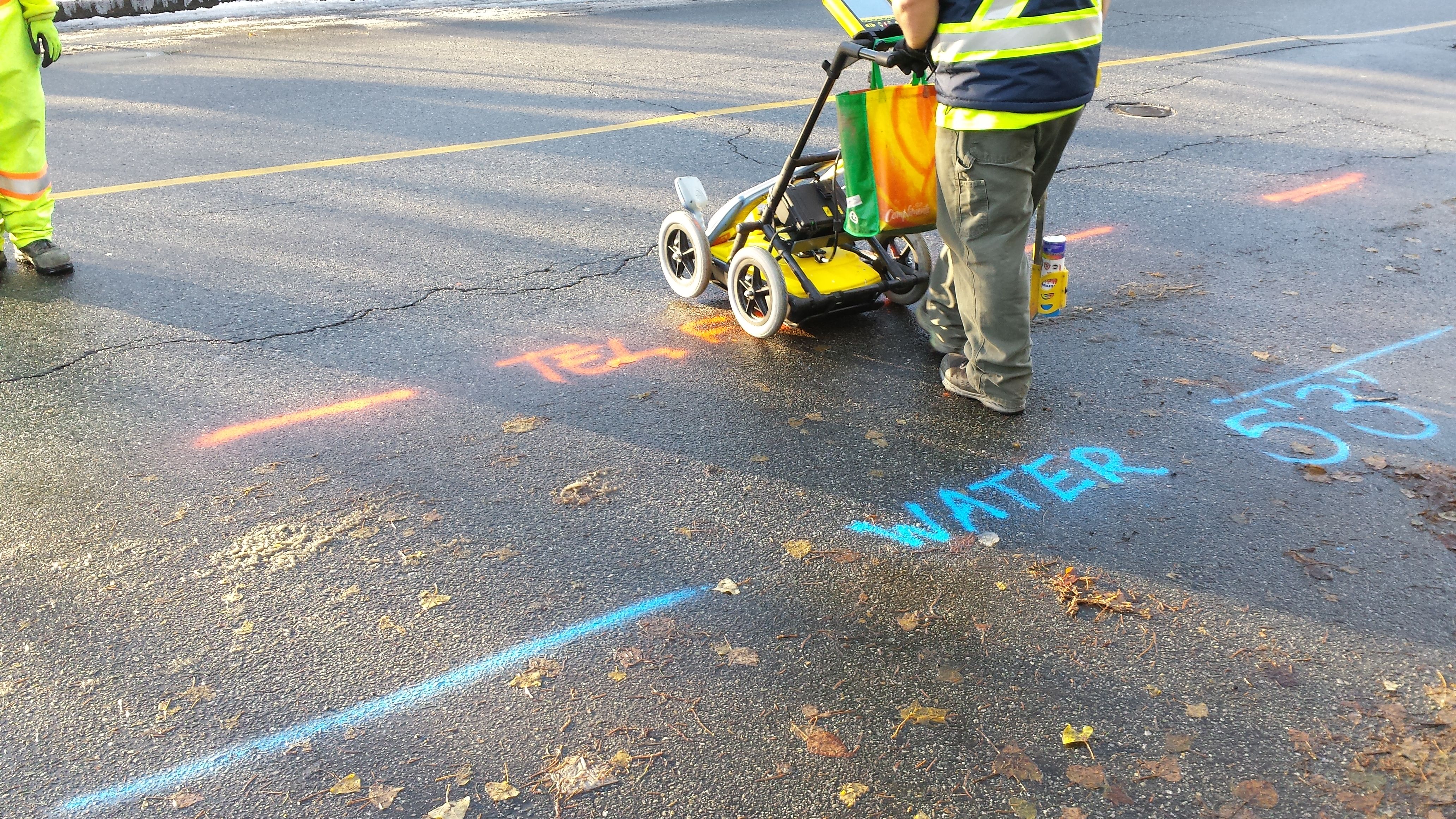 utility marking colors