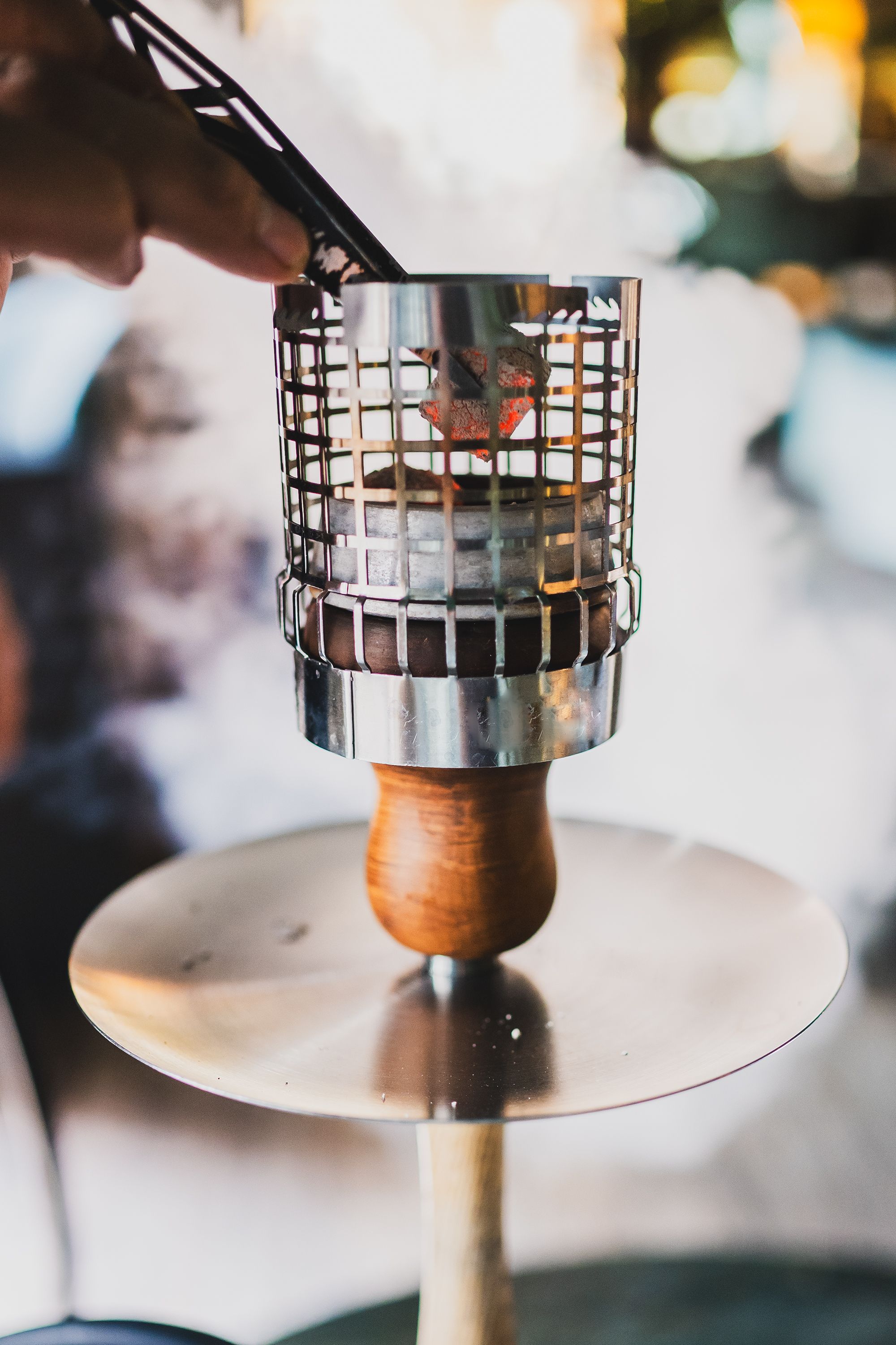 modern hookah lounge