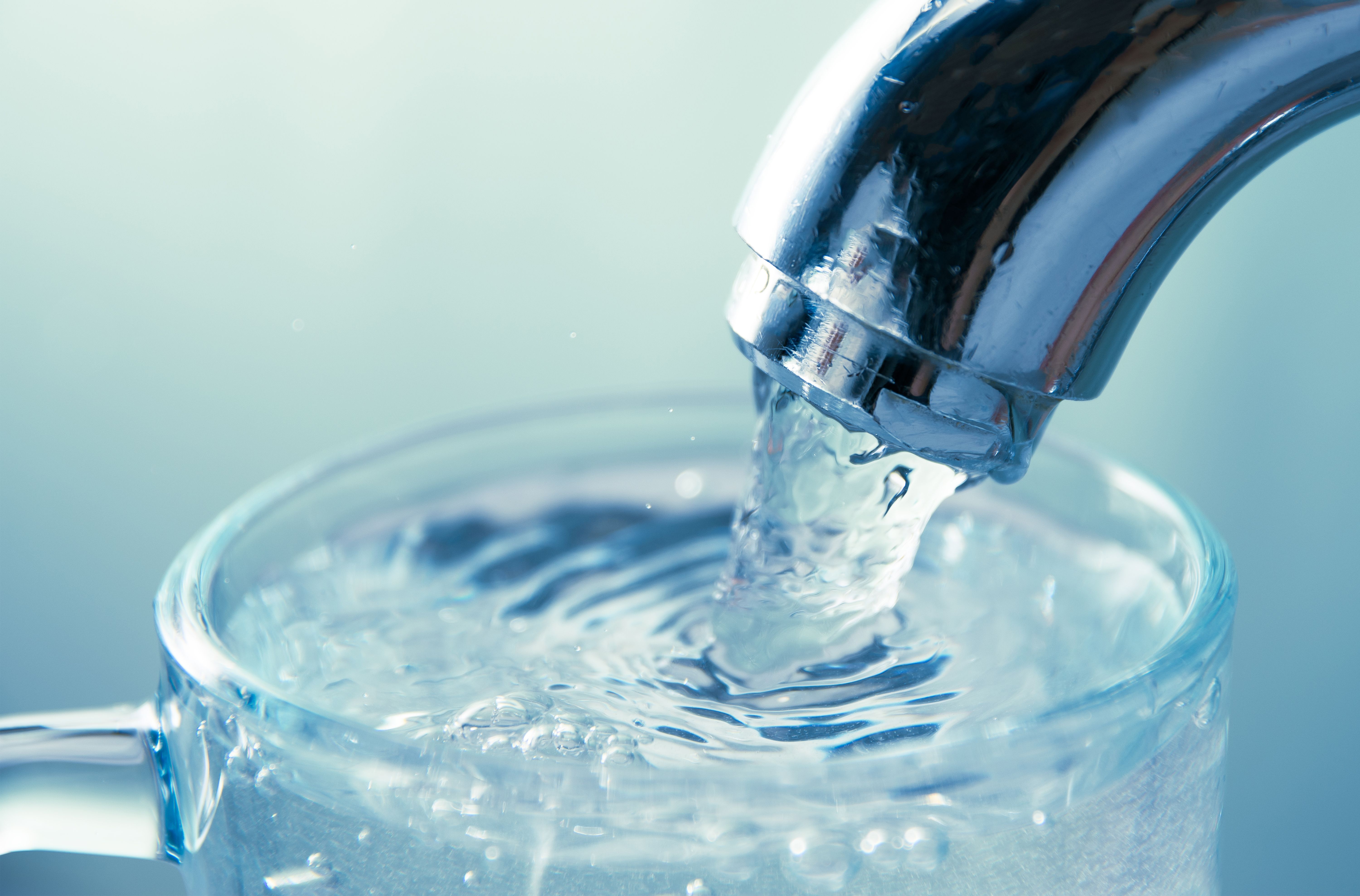 drinking water