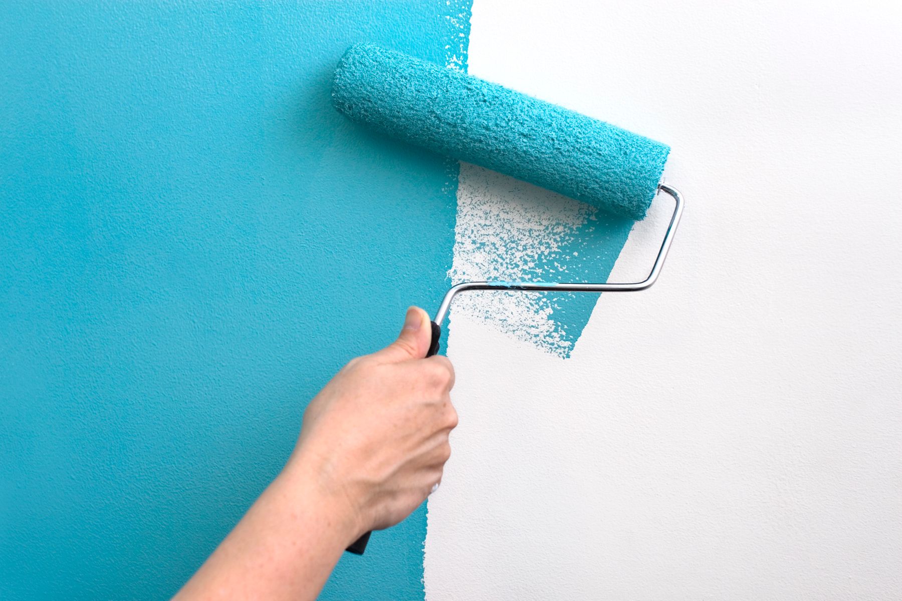 paint roller wall
