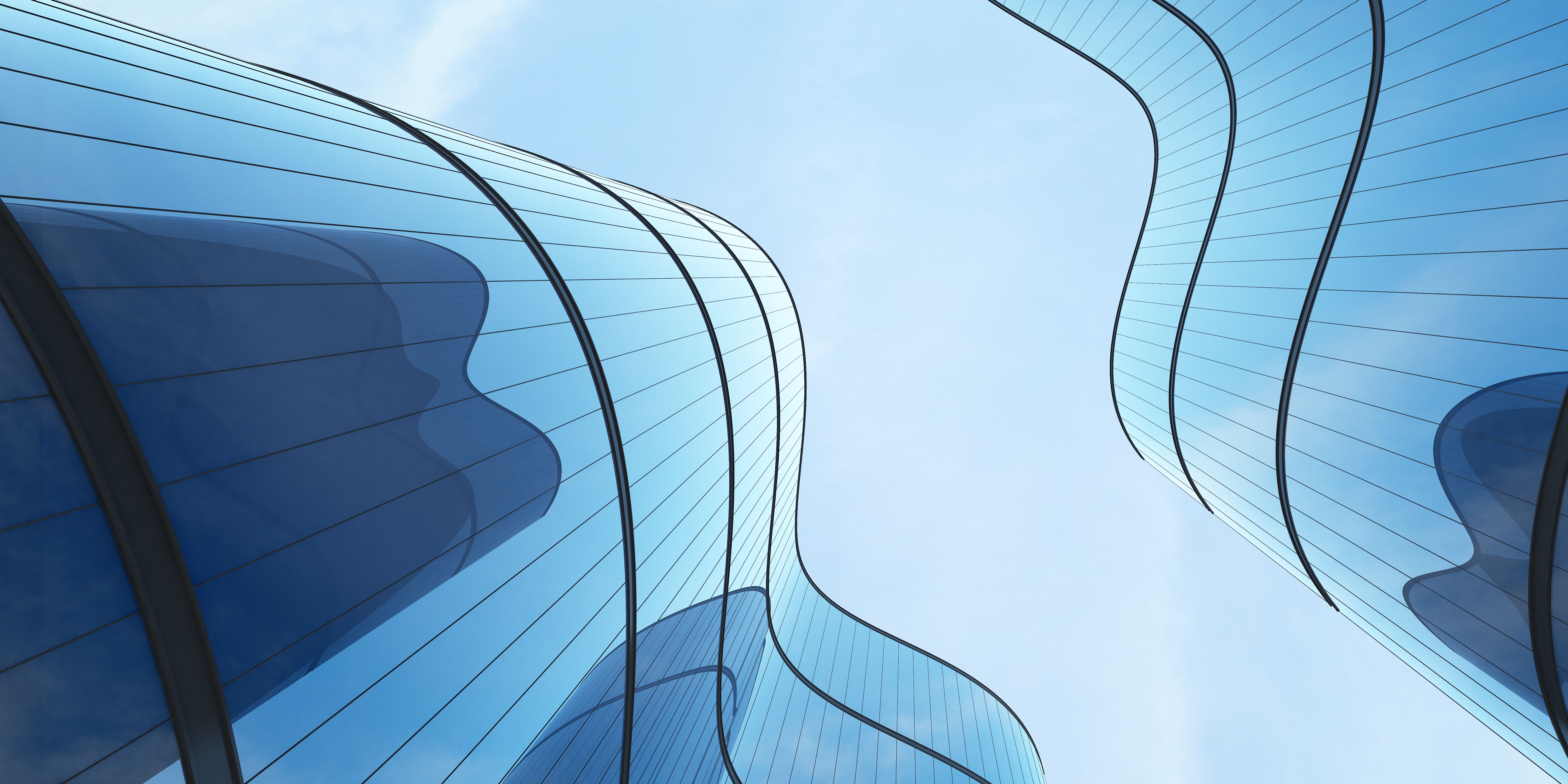 modern glass building