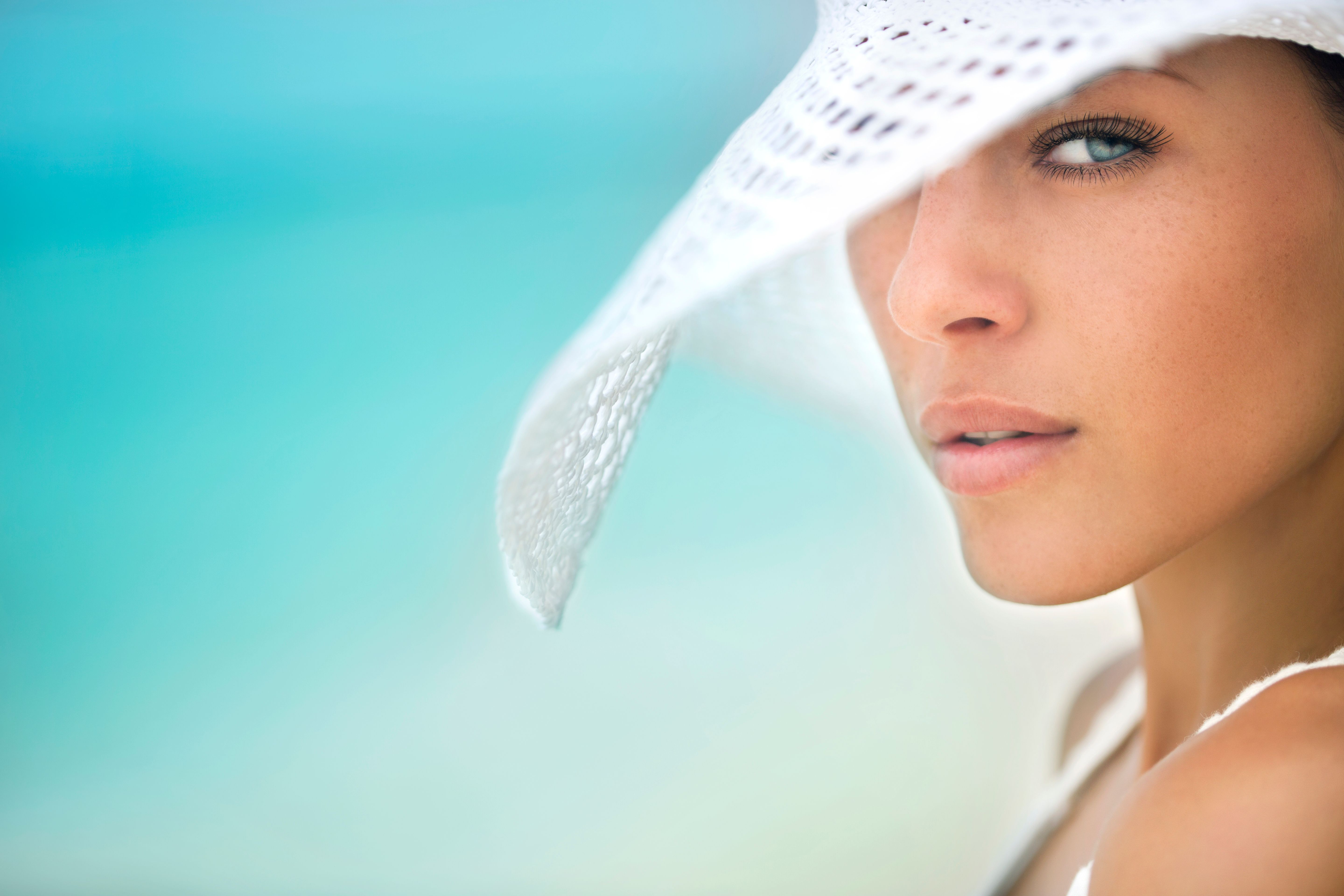 Beautiful woman at the beach Beautiful woman at the beach