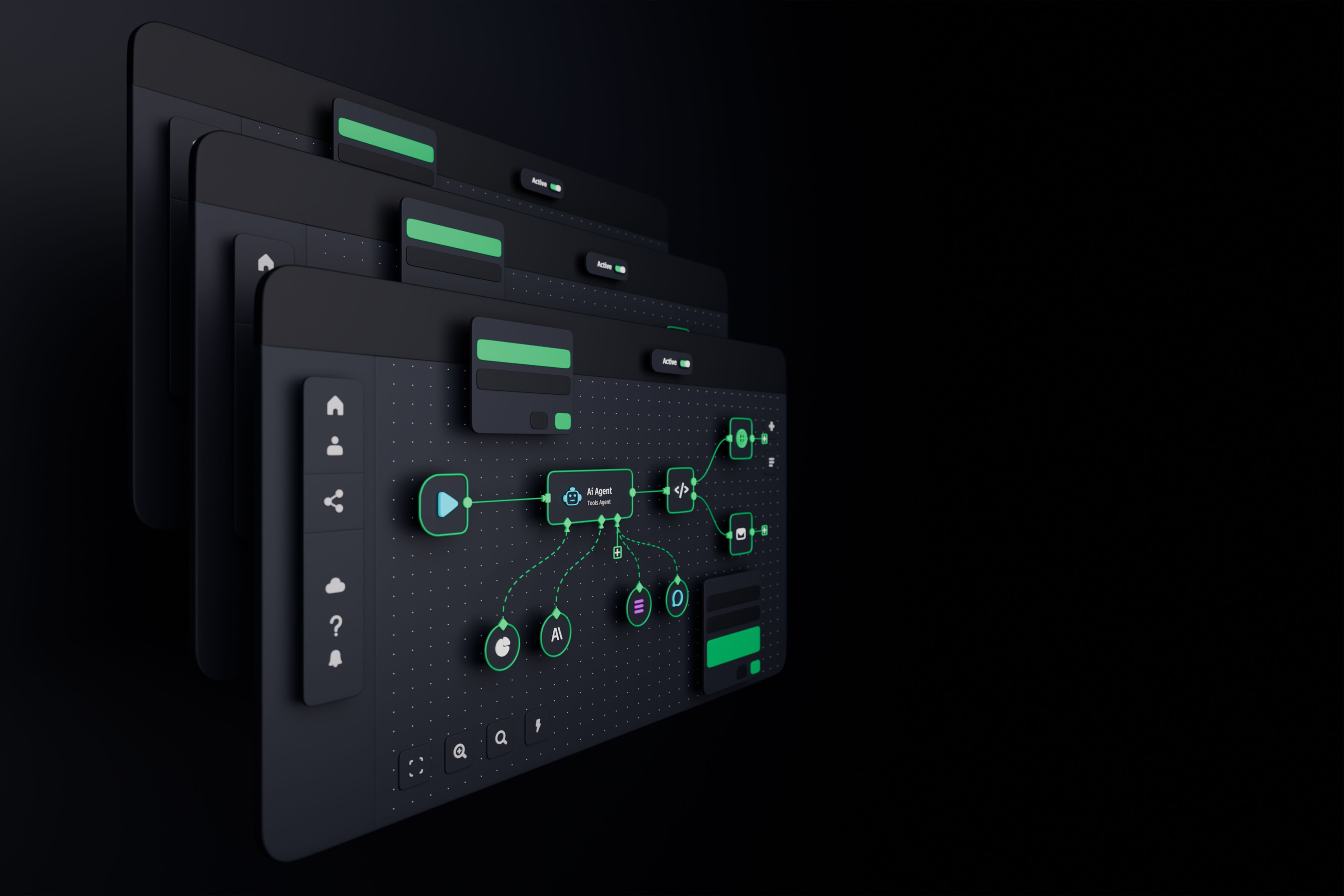 drag and drop interface