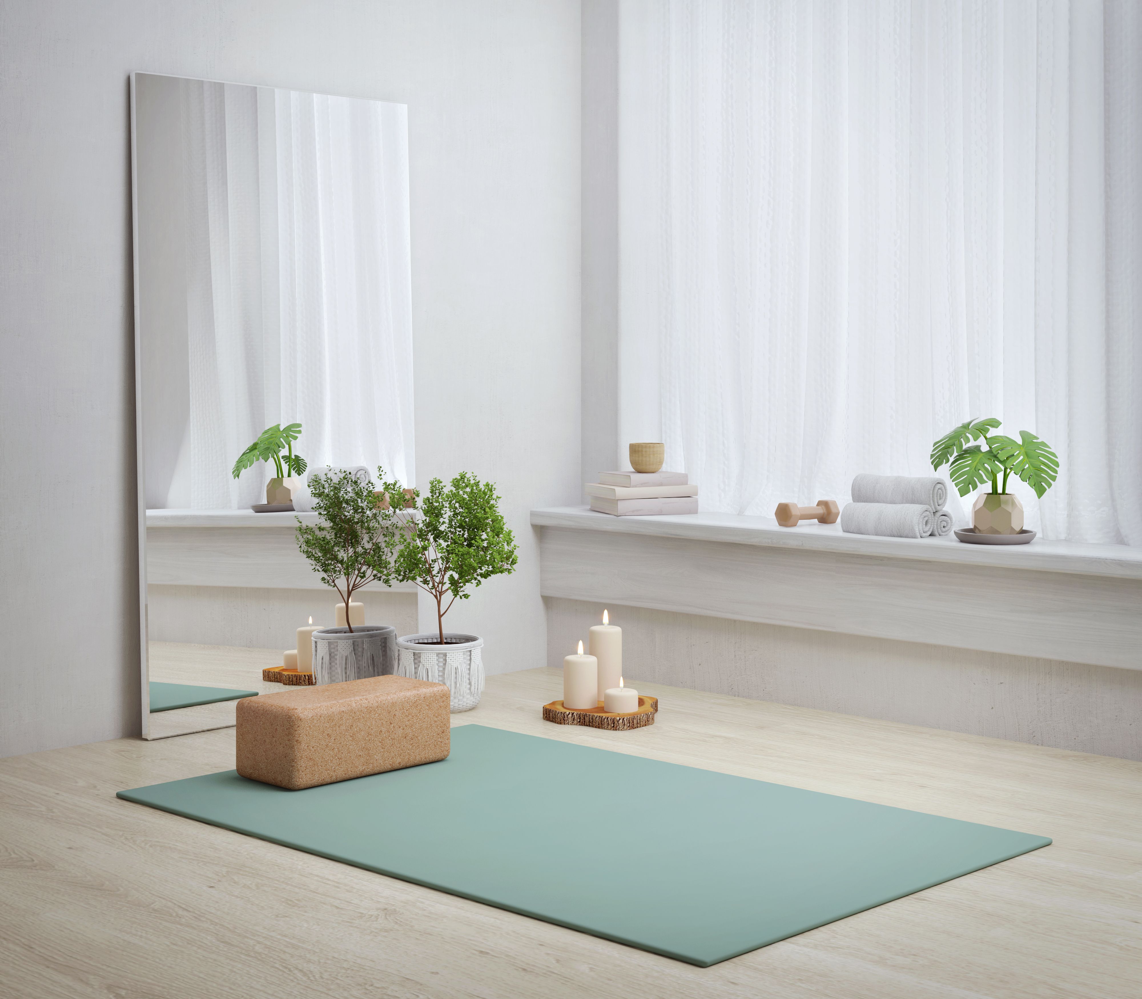 home yoga space