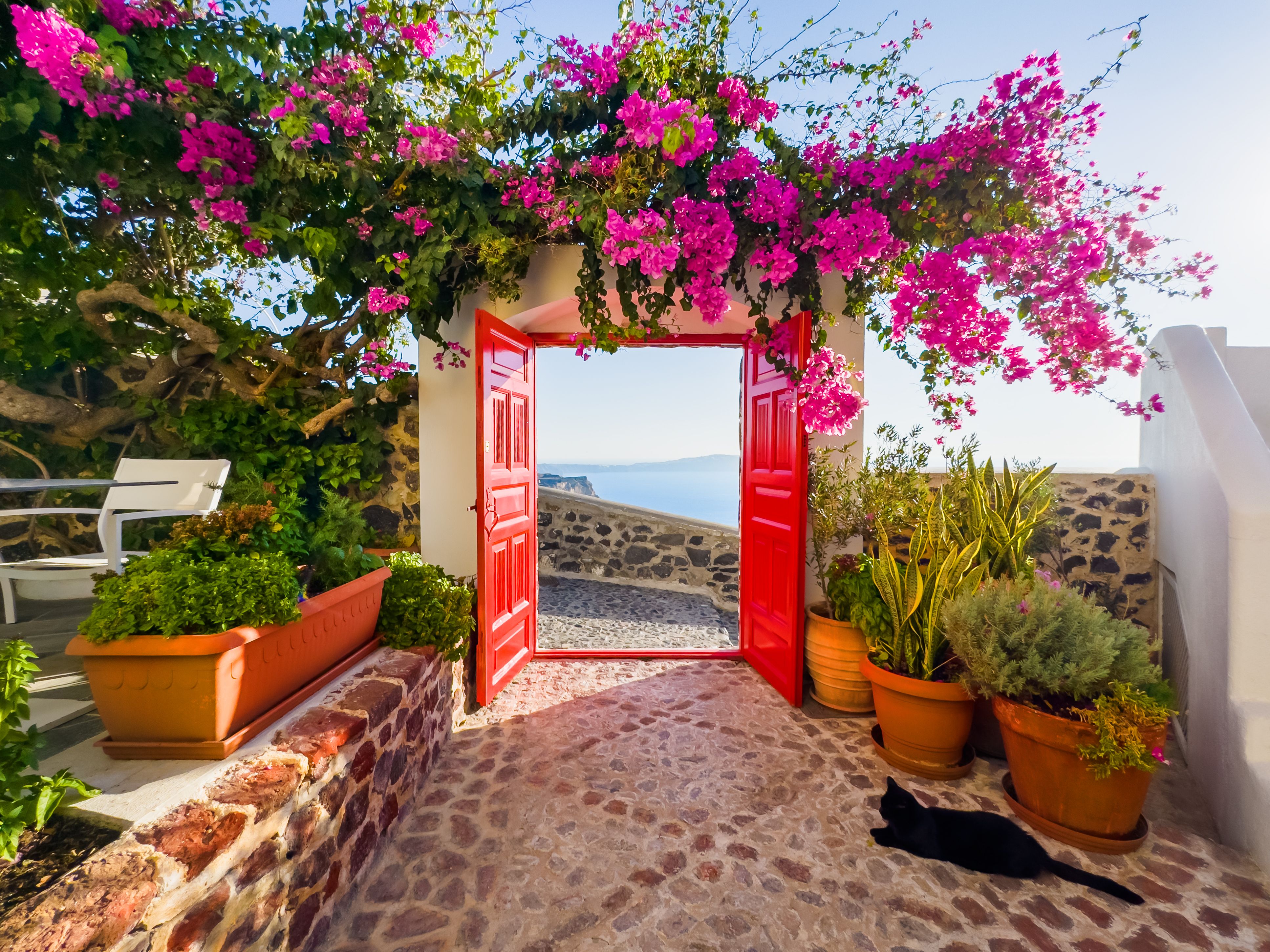 luxury villa santorini
