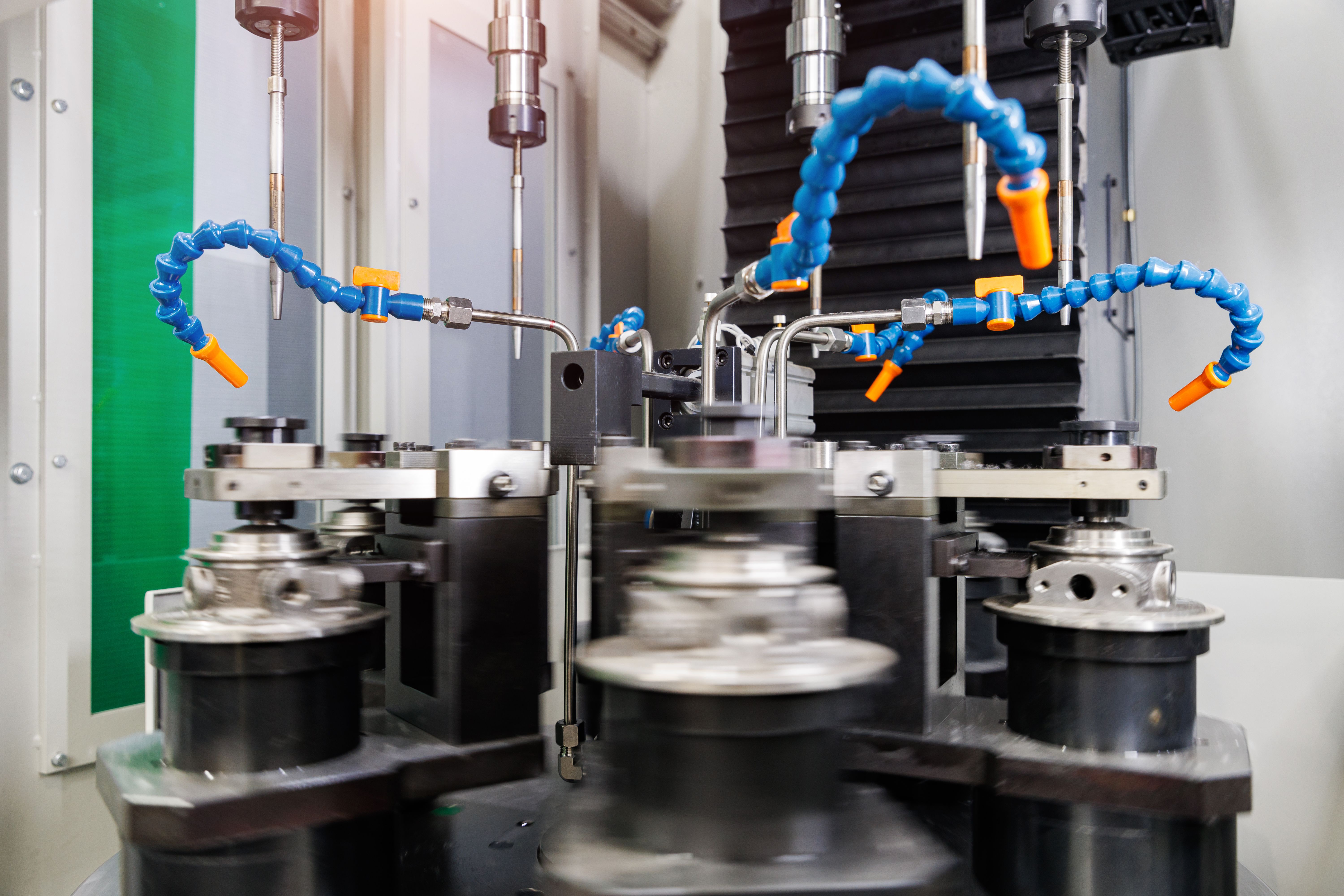 CNC machine making parts CNC machine making parts